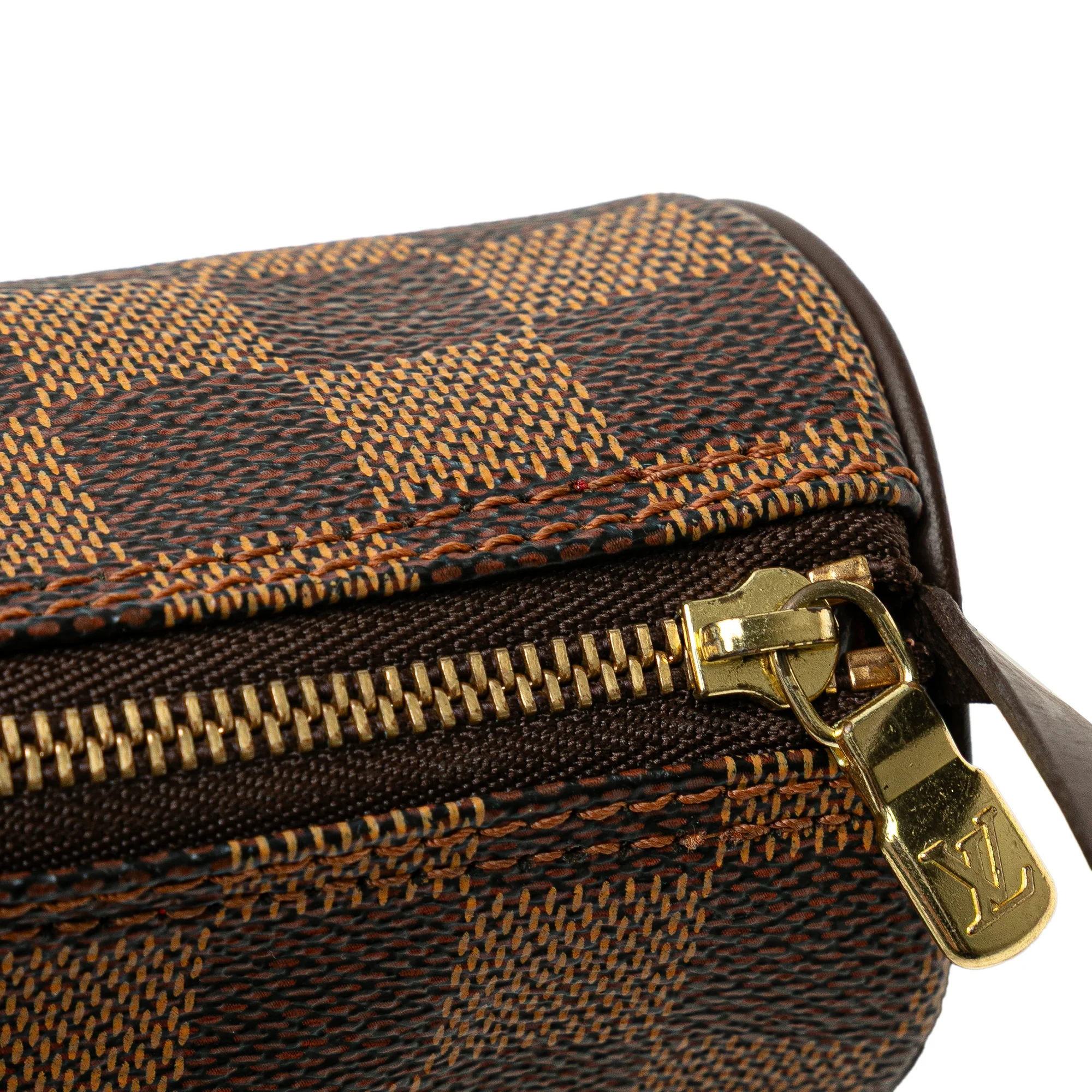 Louis Vuitton | Pre-Owned Damier Ebene Papillon Pochette | Brown - Image 7