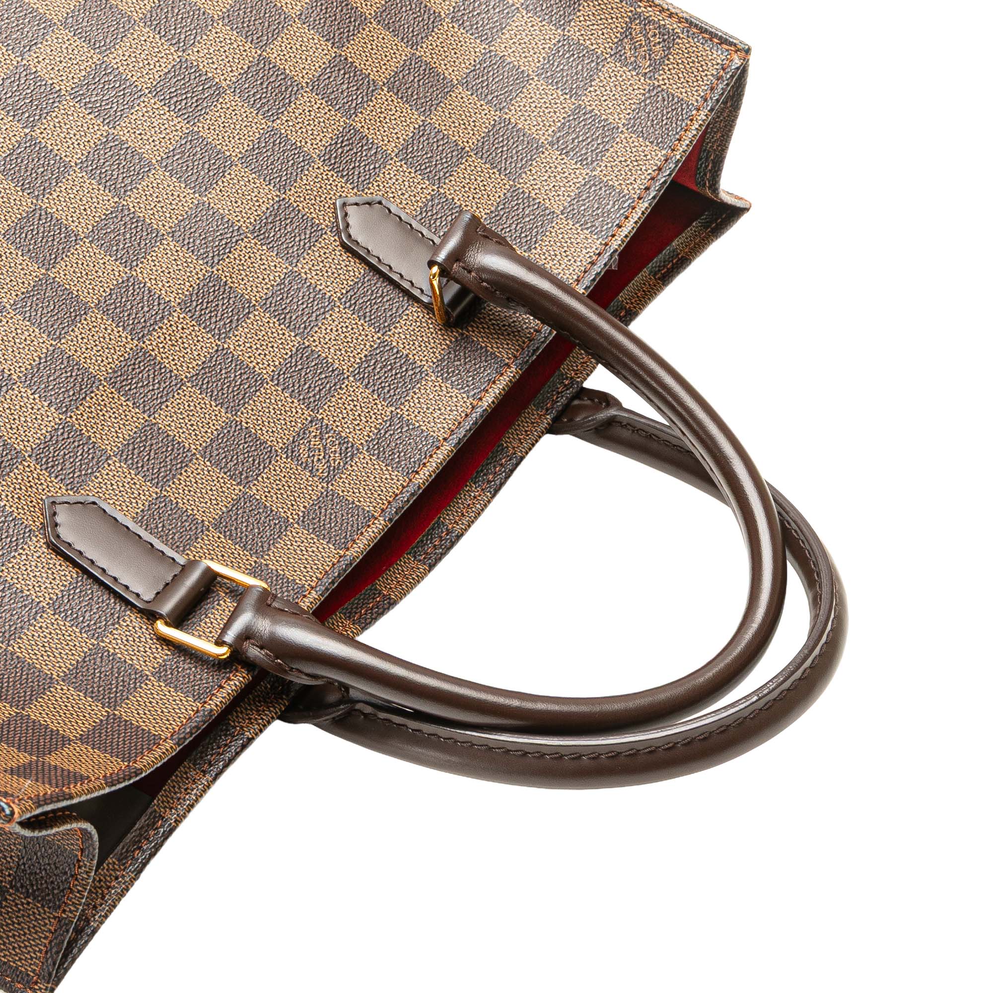 Louis Vuitton | Pre-Owned Damier Ebene Sac Plat | Brown - Image 2