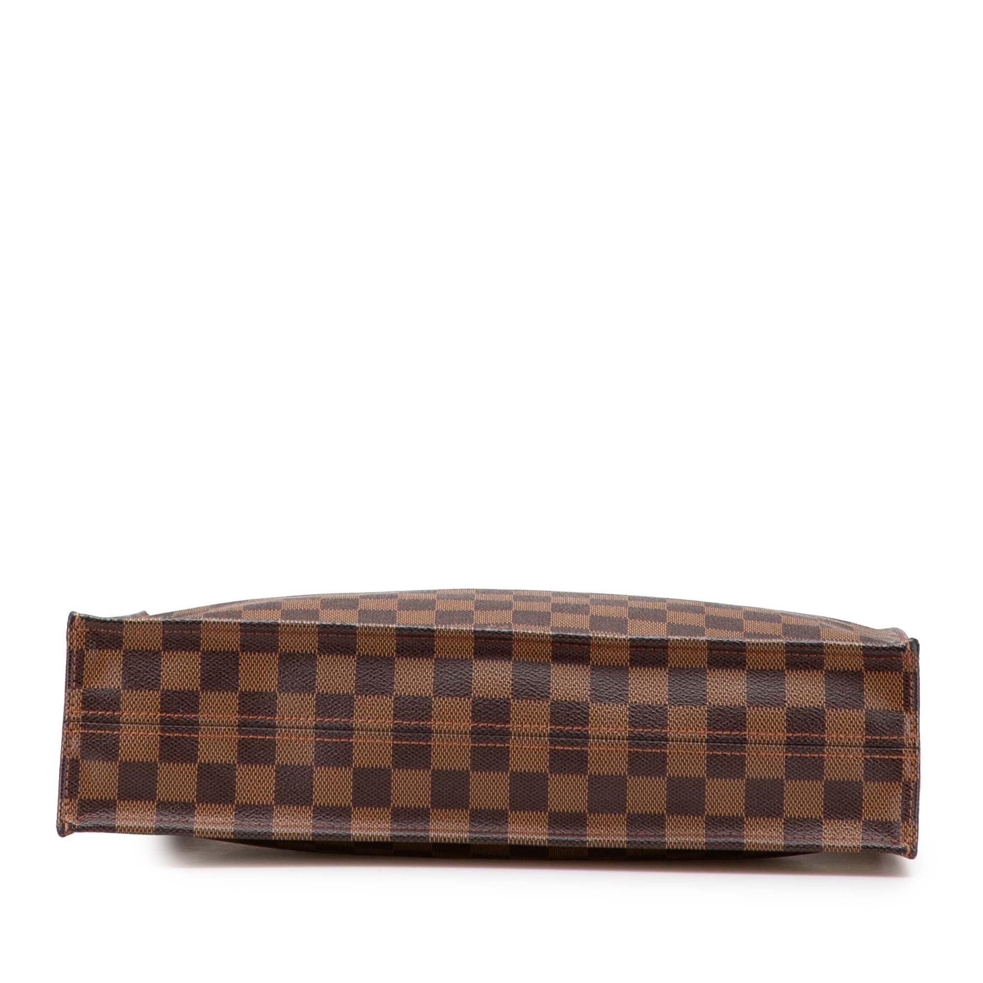 Louis Vuitton | Pre-Owned Damier Ebene Sac Plat | Brown - Image 5