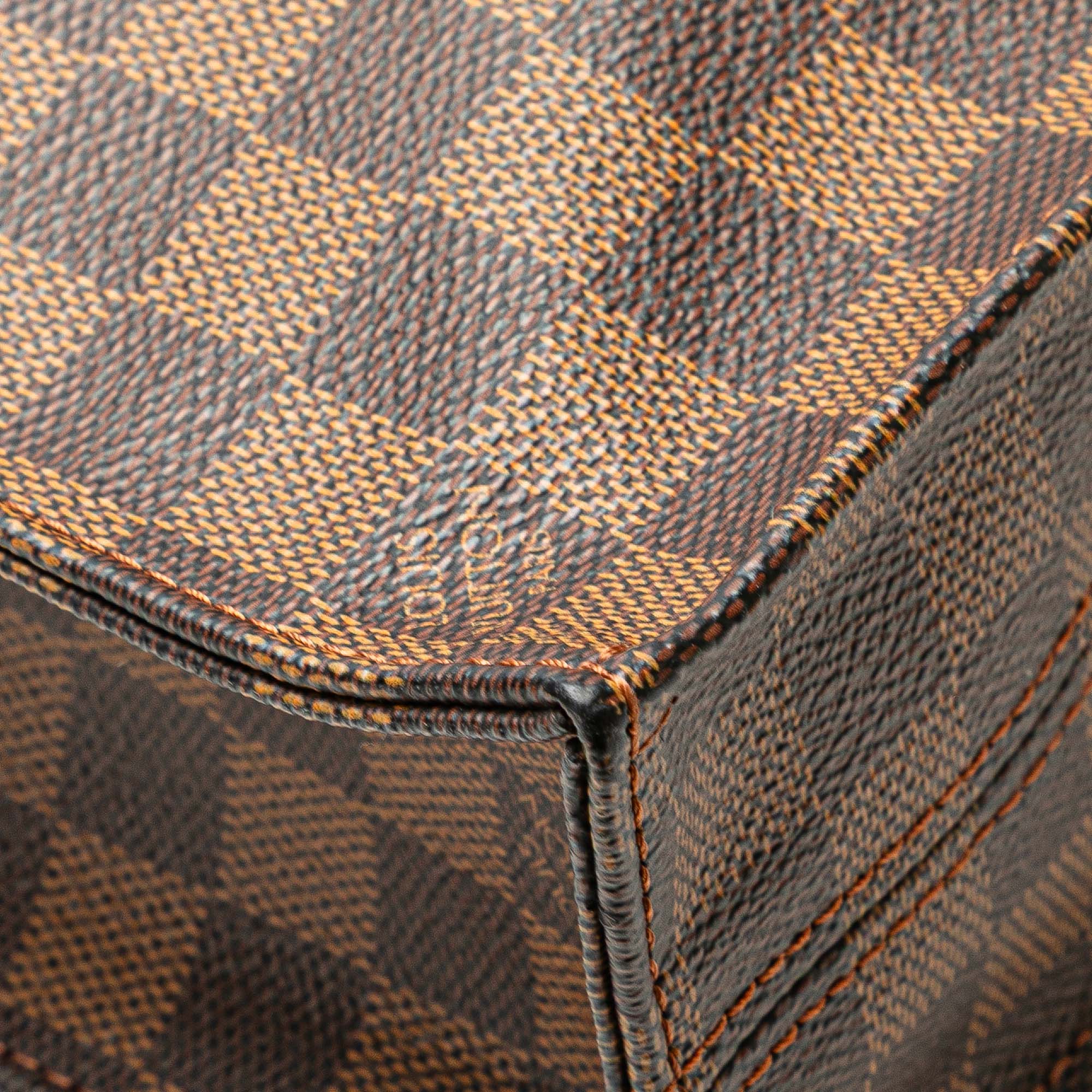 Louis Vuitton | Pre-Owned Damier Ebene Sac Plat | Brown - Image 9