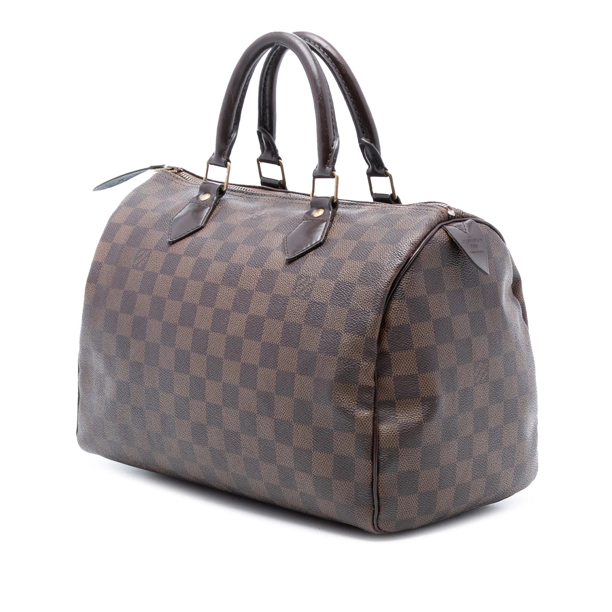 Louis Vuitton | Pre-Owned Damier Ebene Speedy 30 | Brown - Image 2