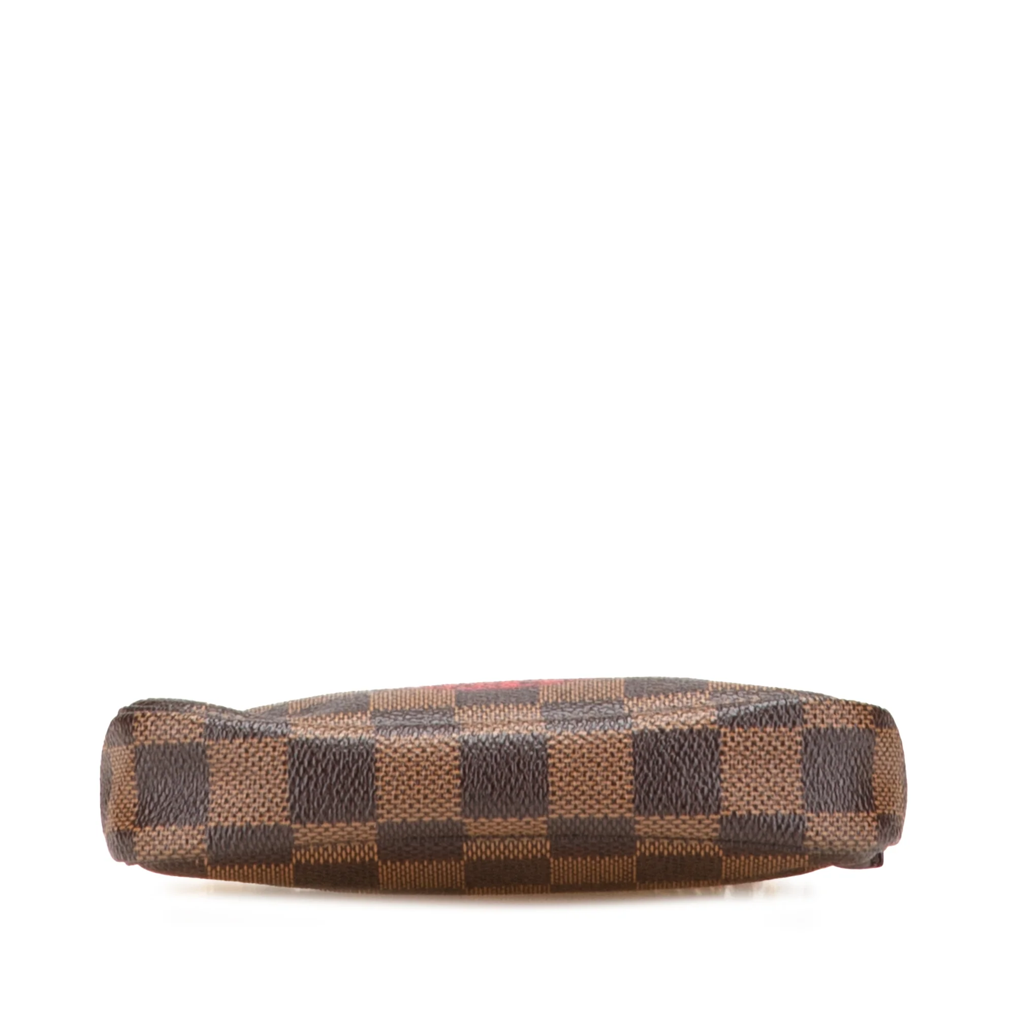 Louis Vuitton | Pre-Owned Damier Ebene Trunks and Bags Mini Pochette Accessoires - III | Brown - Image 4