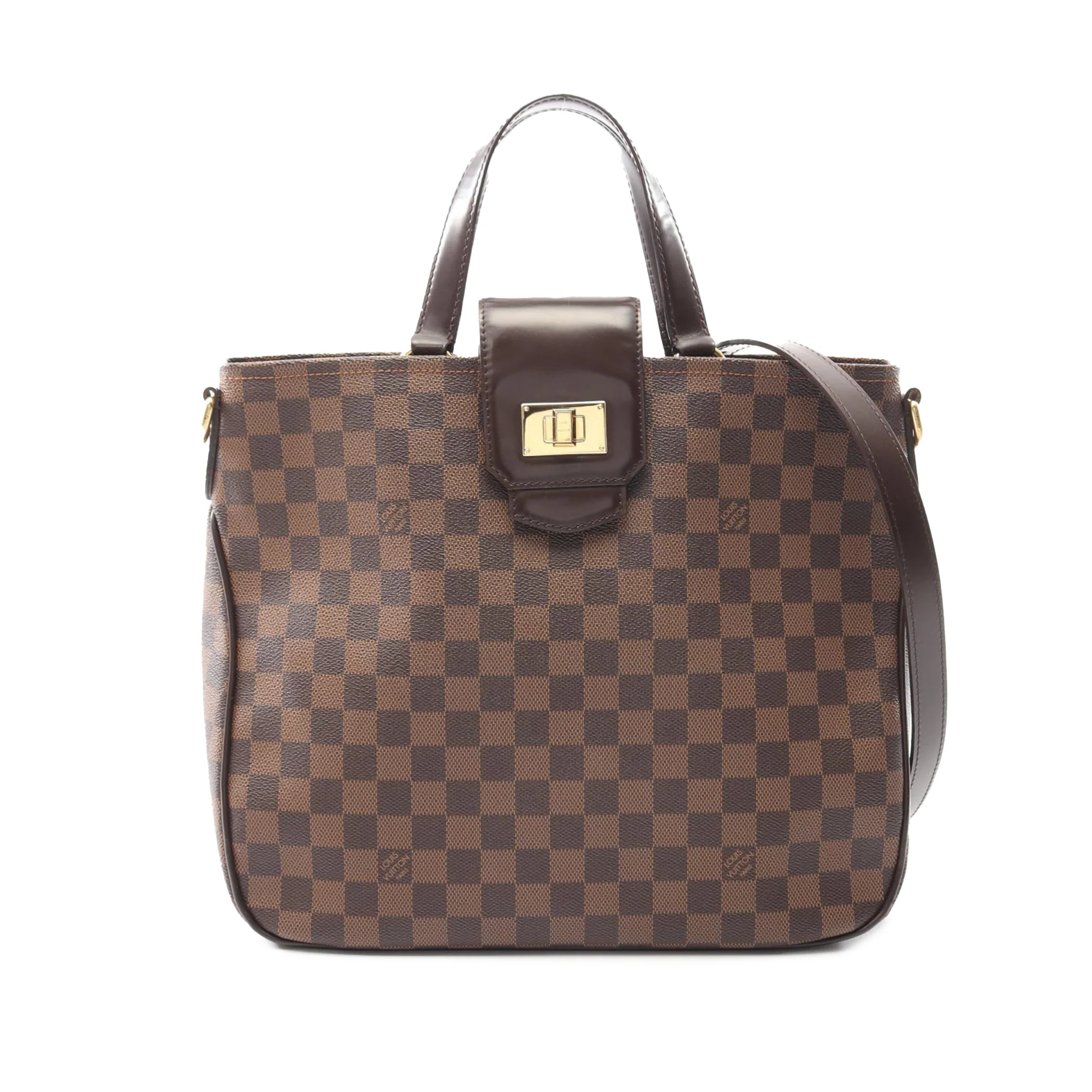 Louis Vuitton | Pre-Owned Damiere Ebene Besace Rosebery | Brown