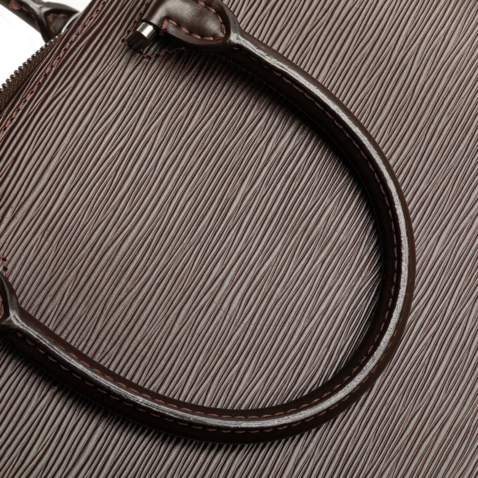 Louis Vuitton | Pre-Owned Epi Pont Neuf | Brown/Dark Brown - Image 11