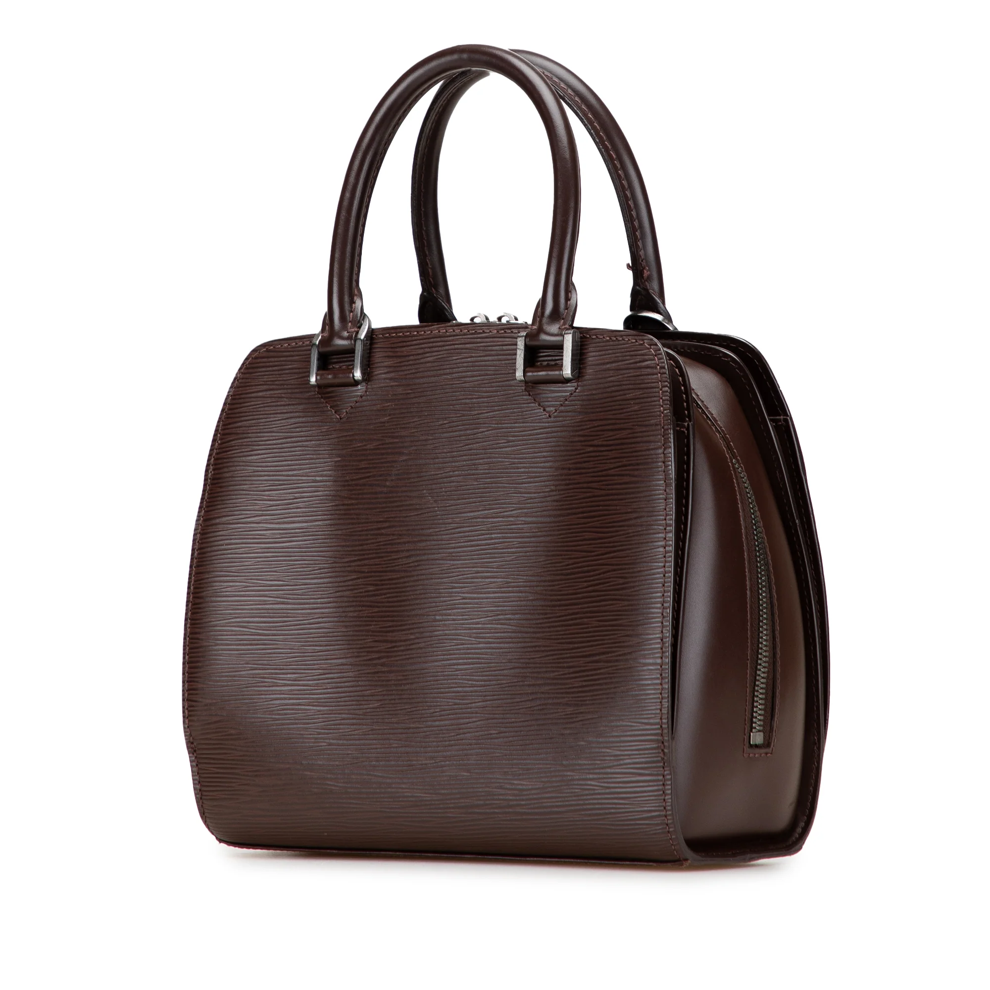 Louis Vuitton | Pre-Owned Epi Pont Neuf | Brown/Dark Brown - Image 4