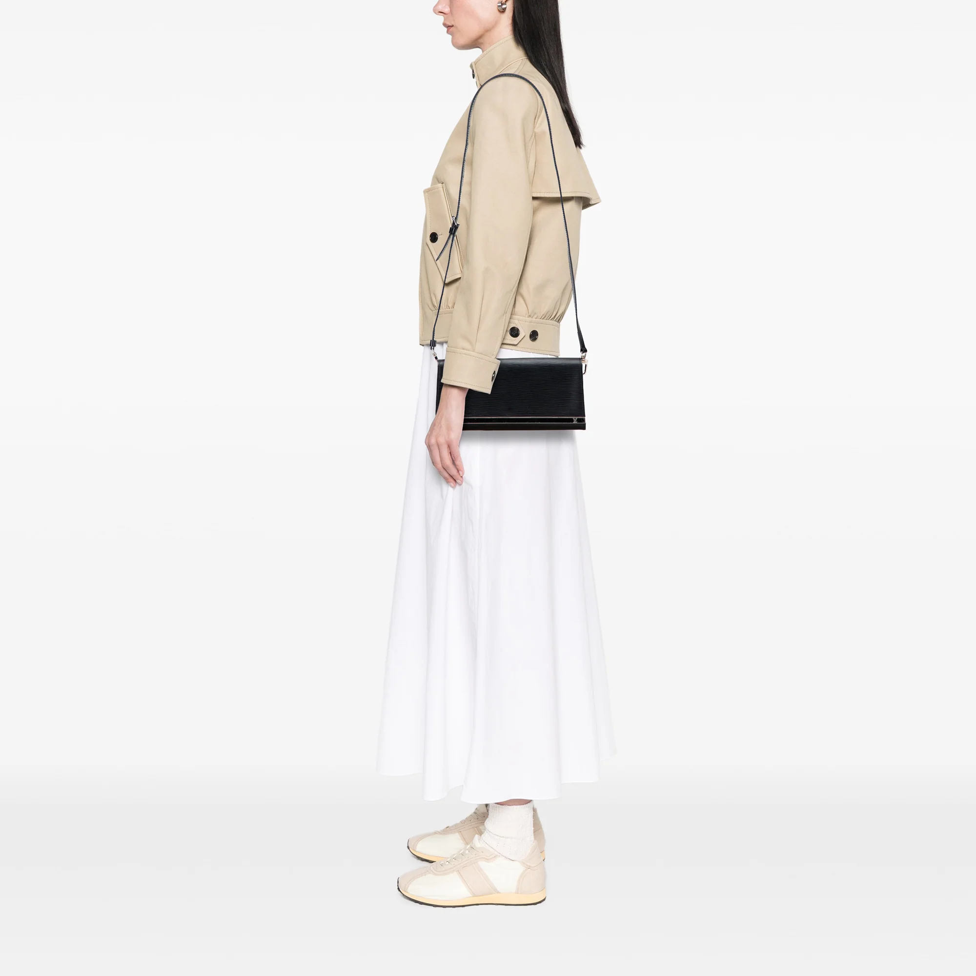 Louis Vuitton | Pre-Owned Epi Sevigne Clutch | Black - Image 3