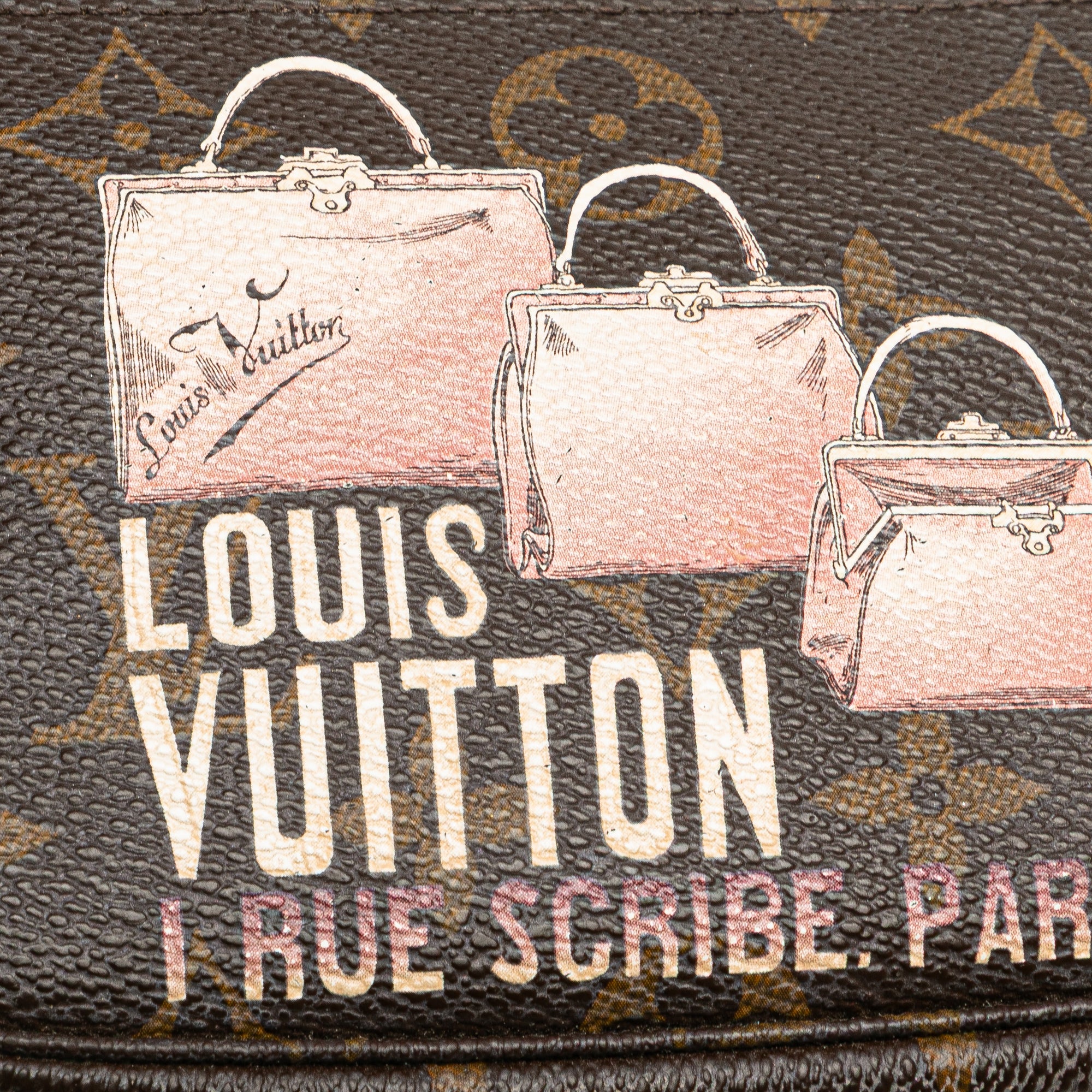 Louis Vuitton | Pre-Owned Monogram Affiche Mini Pochette Accessoires | Brown - Image 2