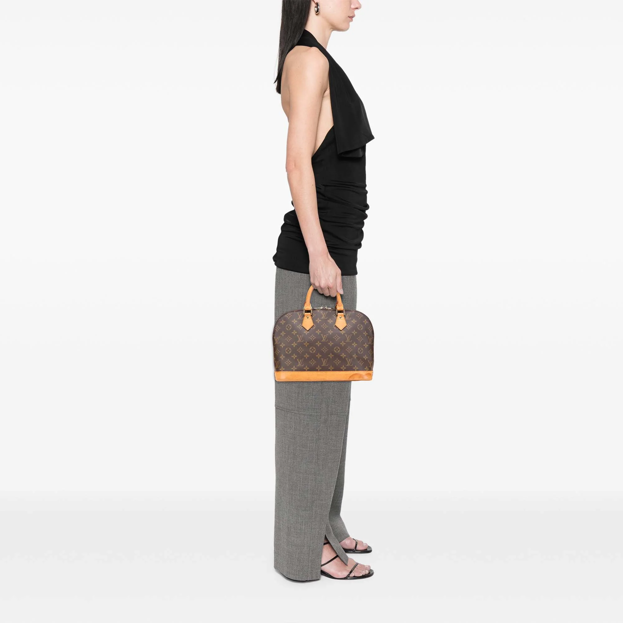 Louis Vuitton | Pre-Owned Monogram Alma PM | Brown - Image 3
