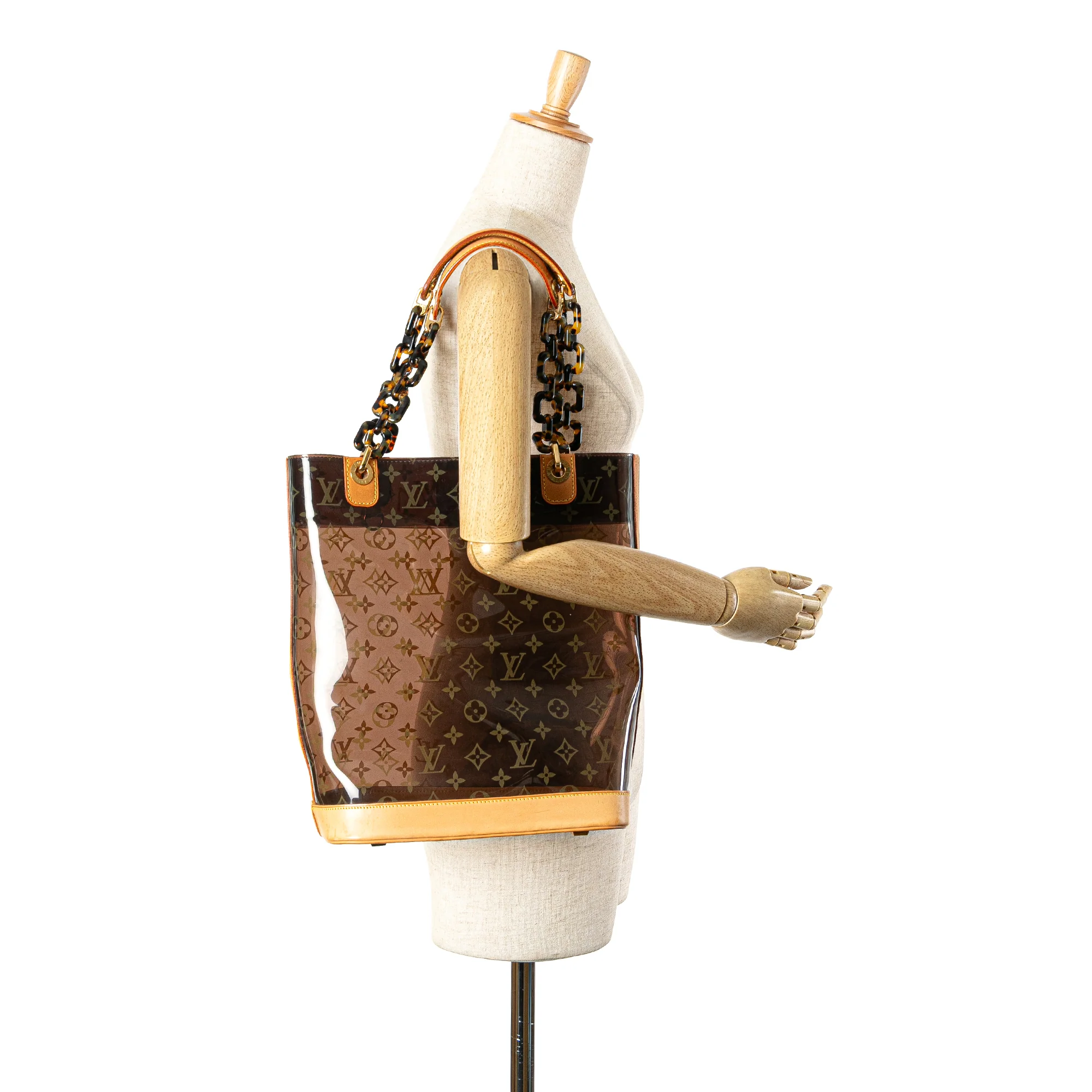 Louis Vuitton | Pre-Owned Monogram Cabas Sac Ambre MM | Brown - Image 15
