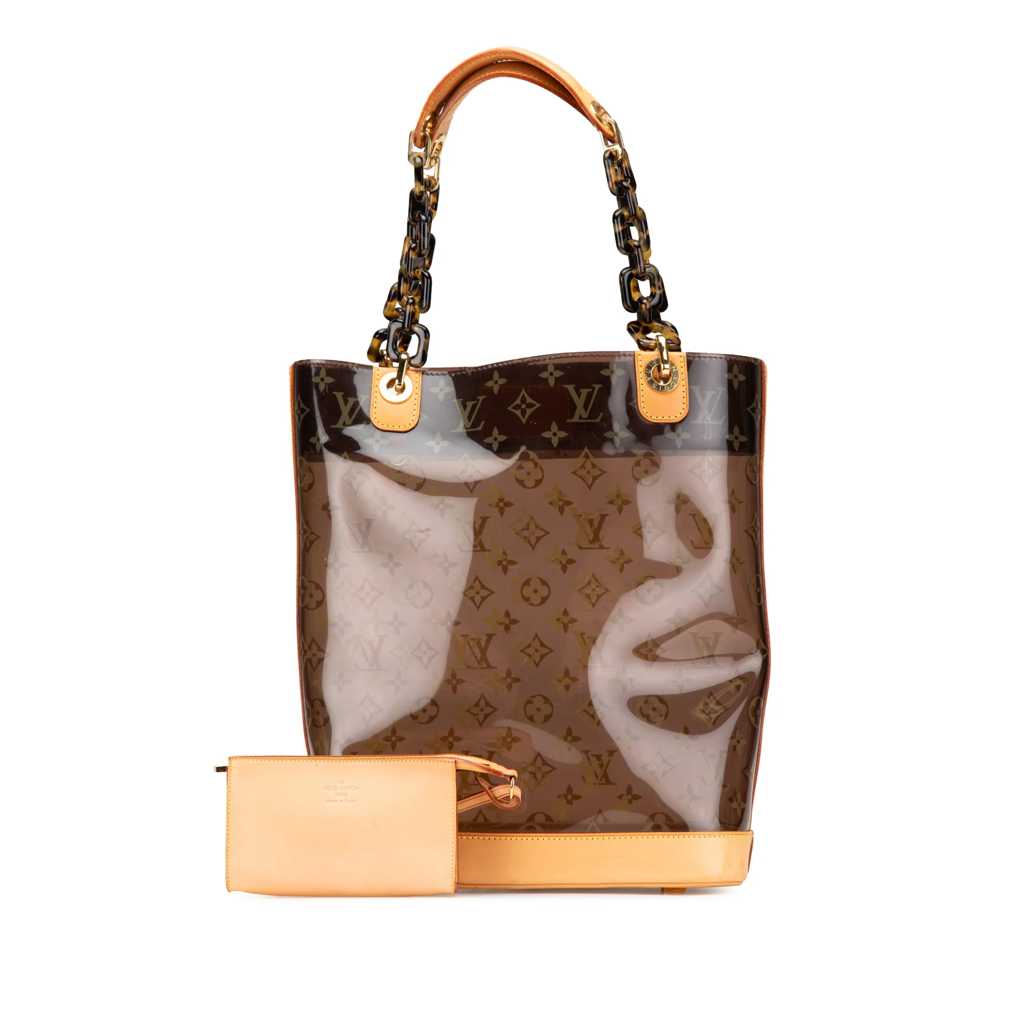 Louis Vuitton | Pre-Owned Monogram Cabas Sac Ambre MM | Brown - Image 16
