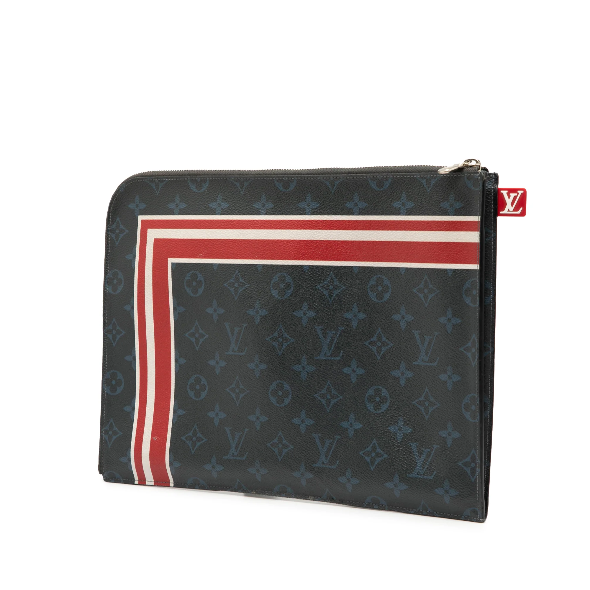 Louis Vuitton | Pre-Owned Monogram Cobalt Pochette Jour GM | Blue/Navy - Image 2