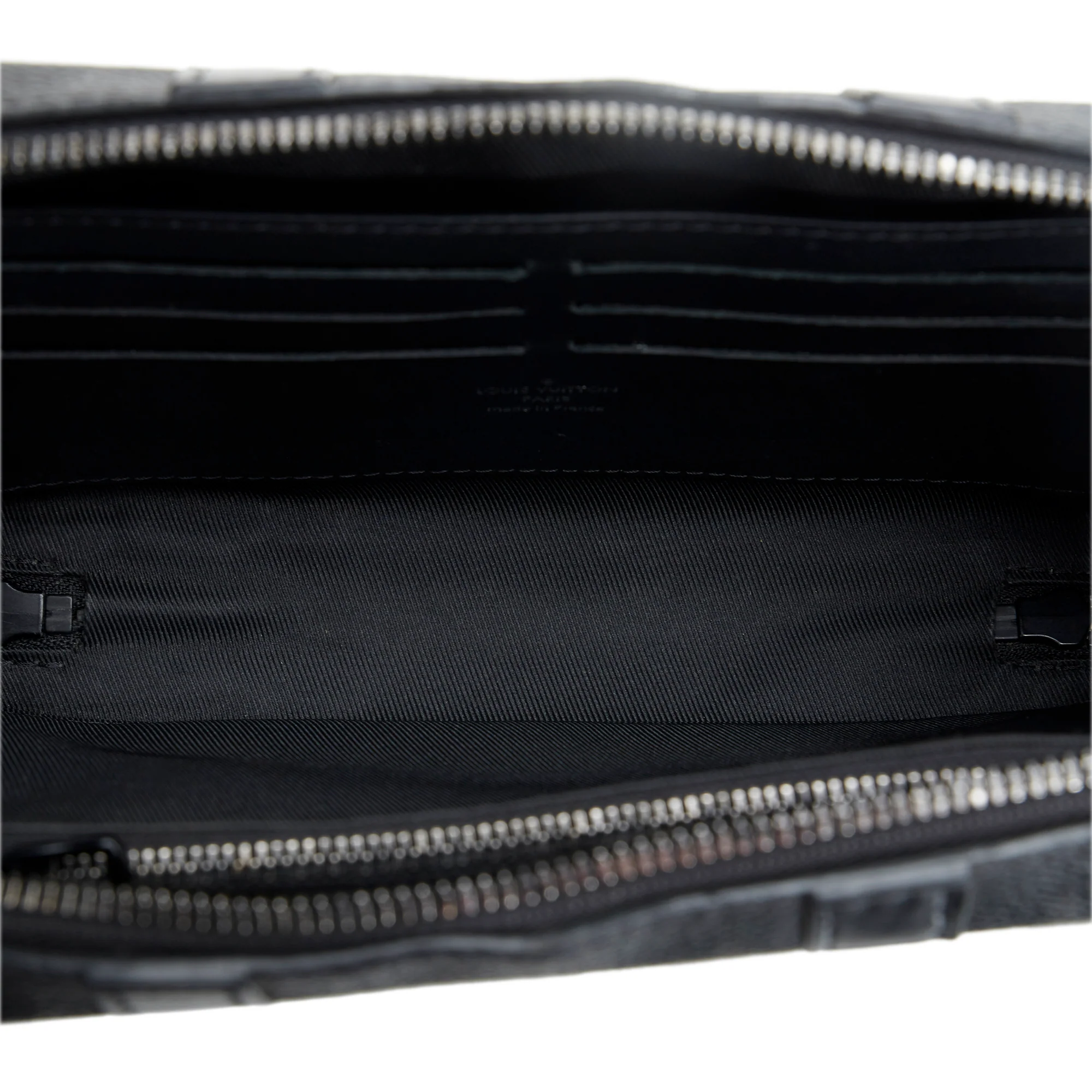 Louis Vuitton | Pre-Owned Monogram Eclipse Soft Trunk Wallet Crossbody | Black - Image 6