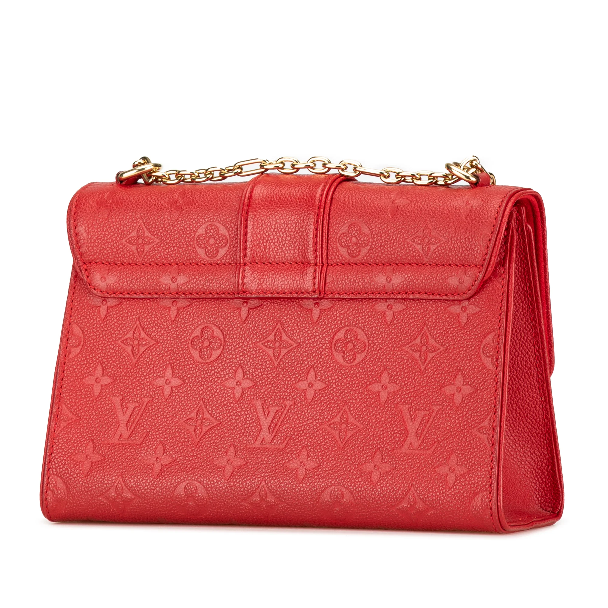 Louis Vuitton | Pre-Owned Monogram Empreinte Saint Sulpice BB | Red - Image 2