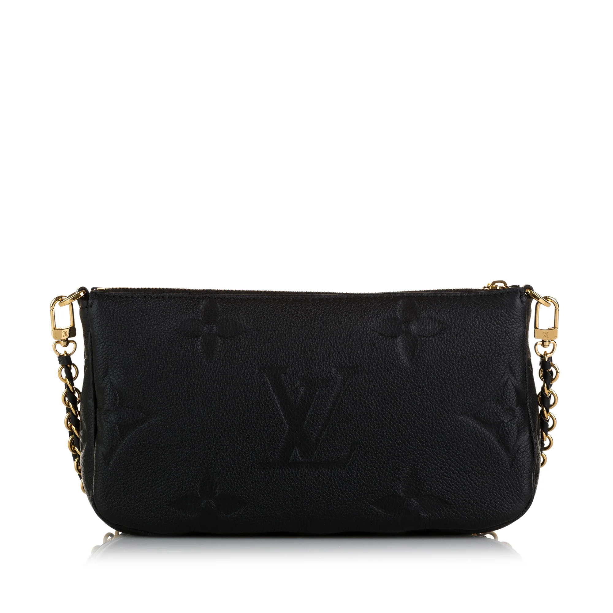 Louis Vuitton | Pre-Owned Monogram Empriente Bicolor Pochette Felicie | Black - Image 3