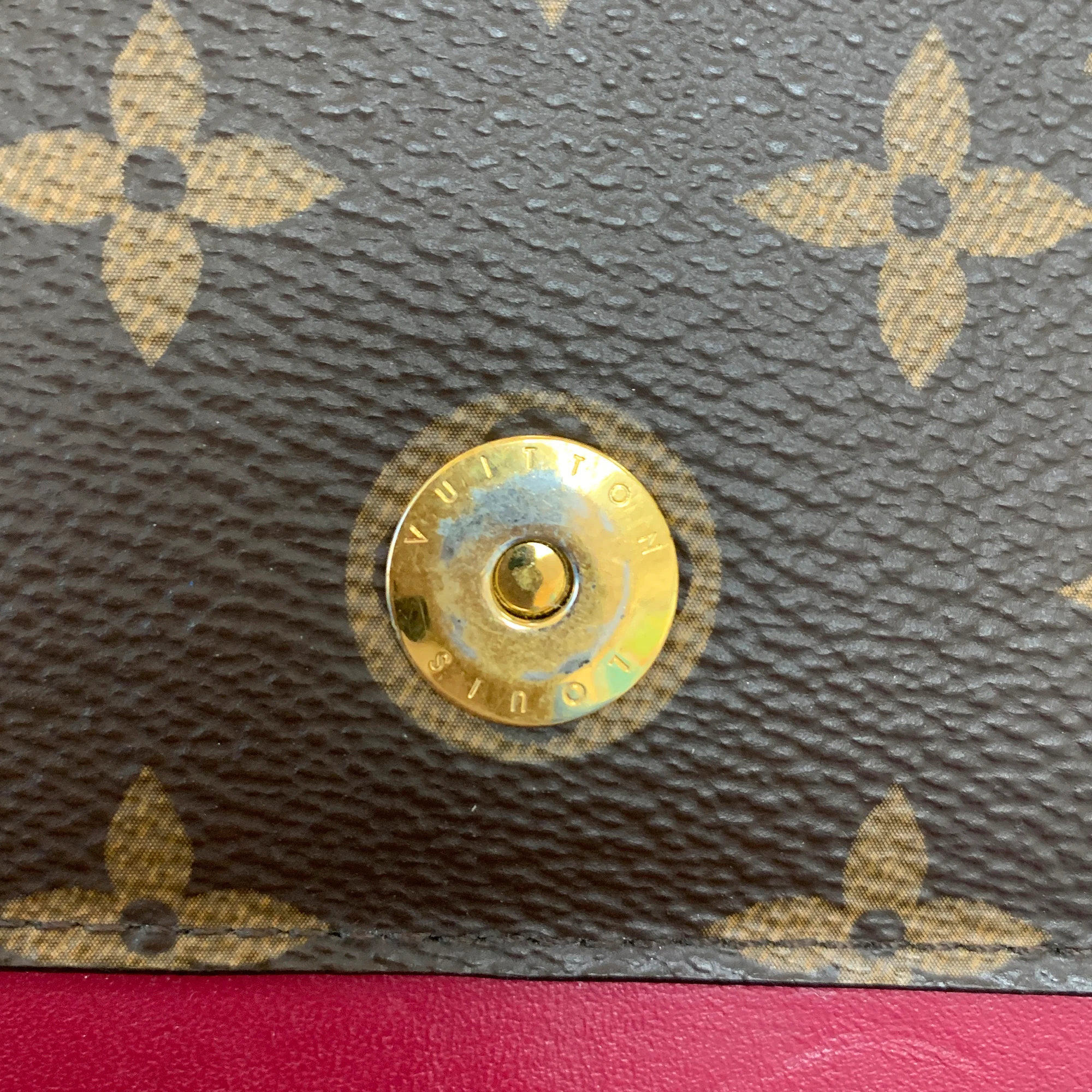 Louis Vuitton | Pre-Owned Monogram Flore Wallet On Chain | Brown - Image 15