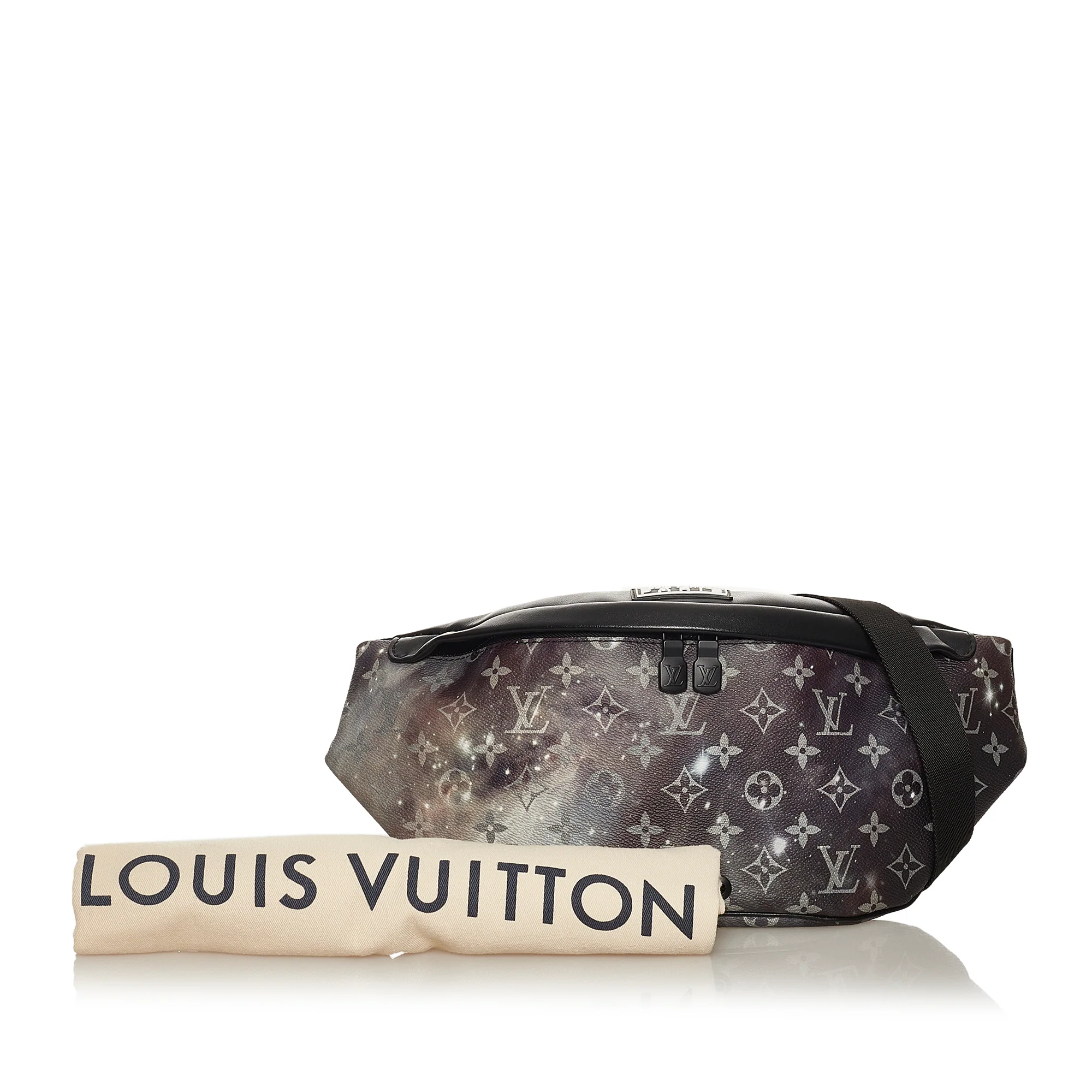 Louis Vuitton | Pre-Owned Monogram Galaxy Discovery Bumbag | Black/Gray - Image 2
