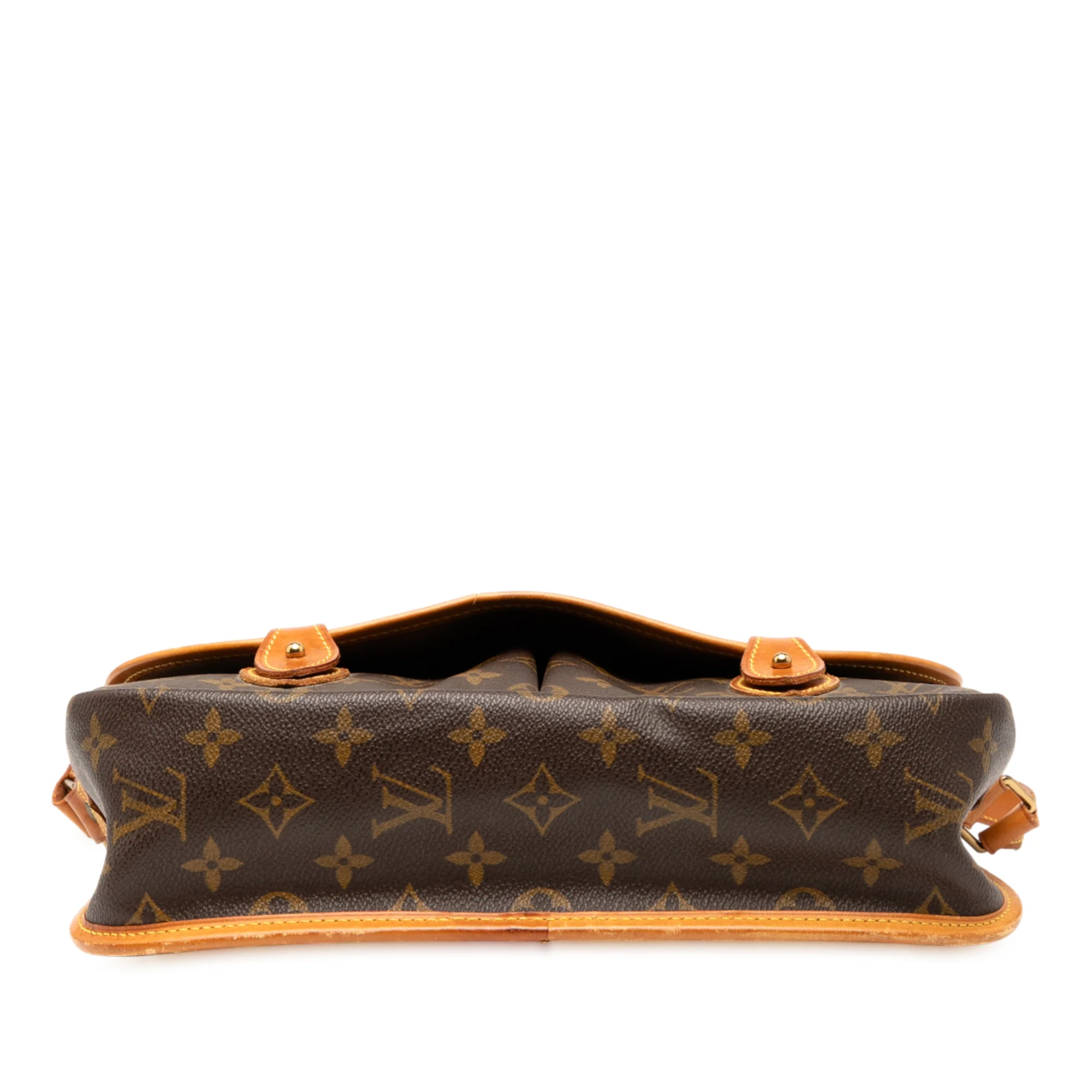 Louis Vuitton | Pre-Owned Monogram Gibeciere MM | Brown - Image 3