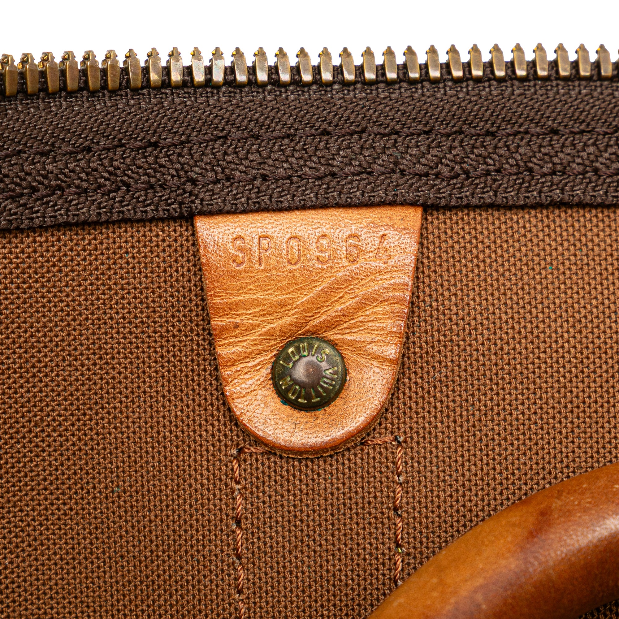 Louis Vuitton | Pre-Owned Monogram Keepall 45 - I | Brown - Image 7