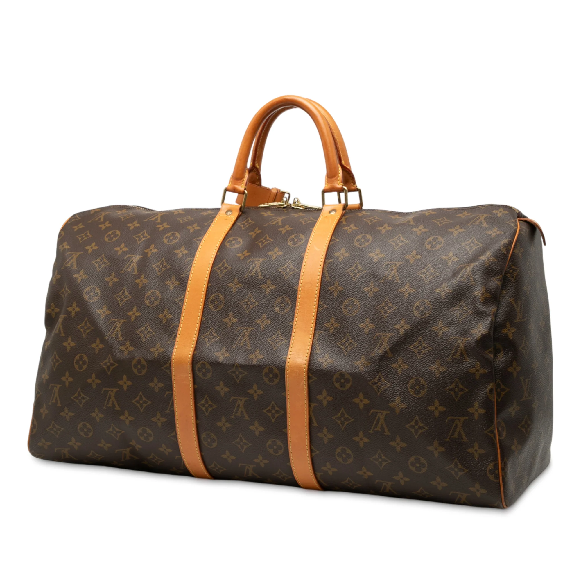 Louis Vuitton | Pre-Owned Monogram Keepall 55 - I | Brown - Image 2