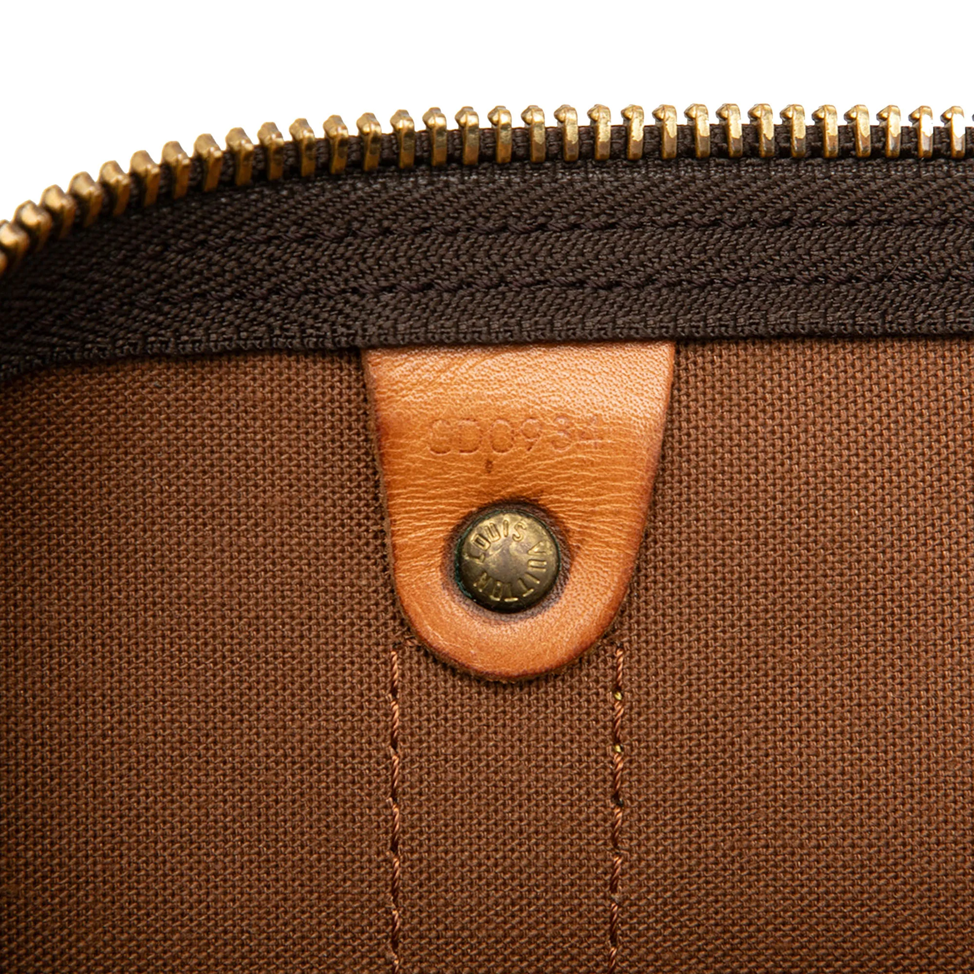 Louis Vuitton | Pre-Owned Monogram Keepall 55 - I | Brown - Image 6
