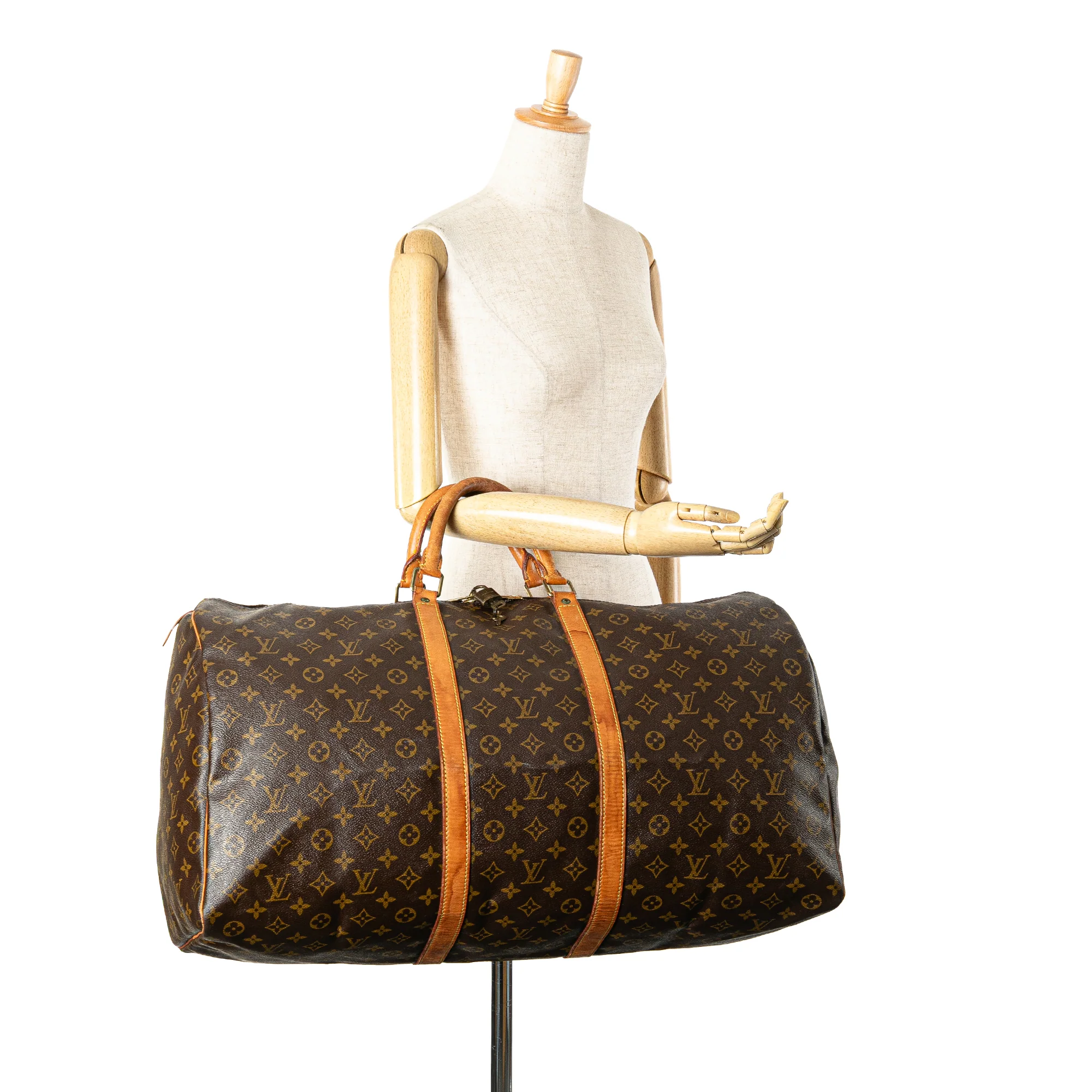 Louis Vuitton | Pre-Owned Monogram Keepall 60 | Brown - Image 11