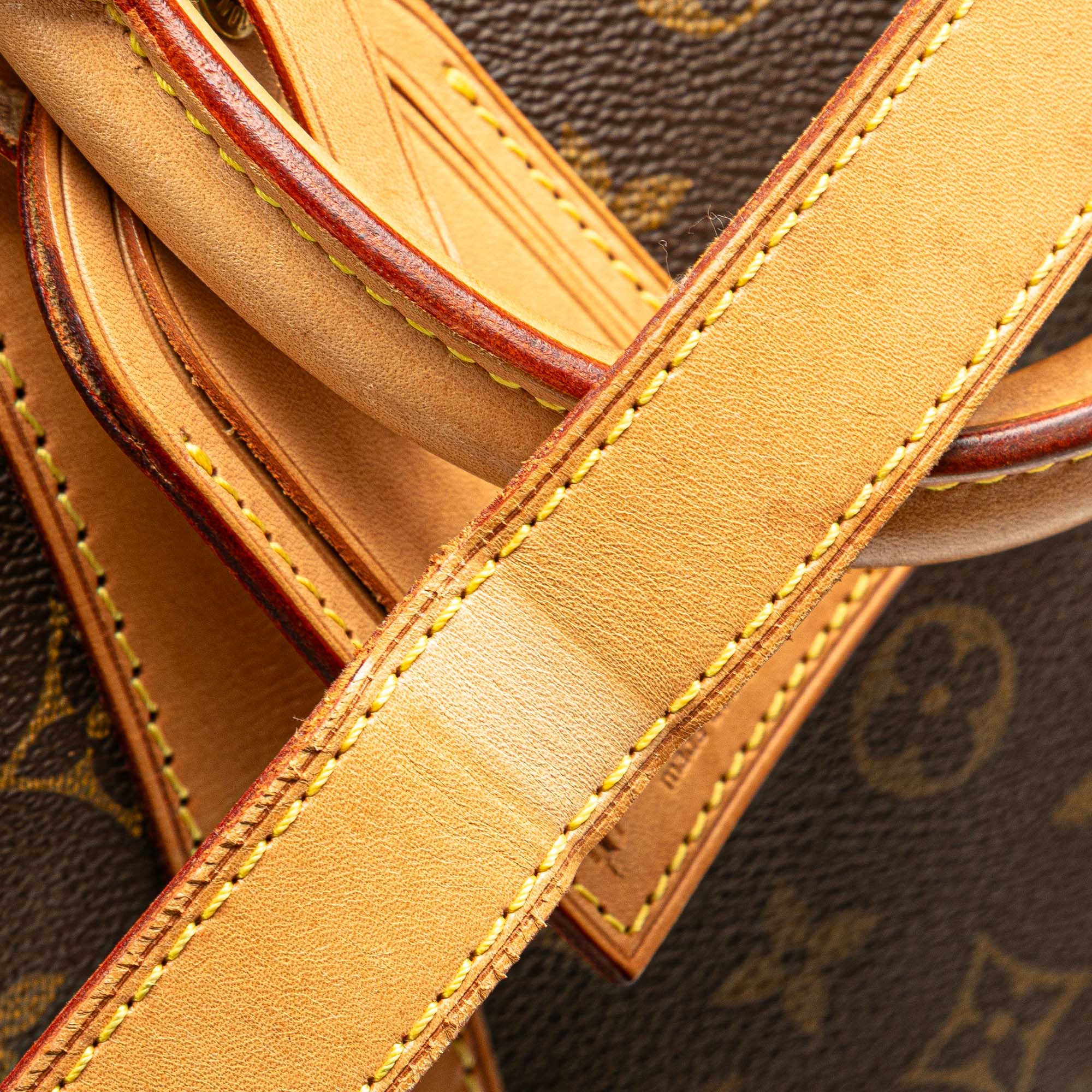 Louis Vuitton | Pre-Owned Monogram Keepall Bandouliere 50 | Brown - Image 10