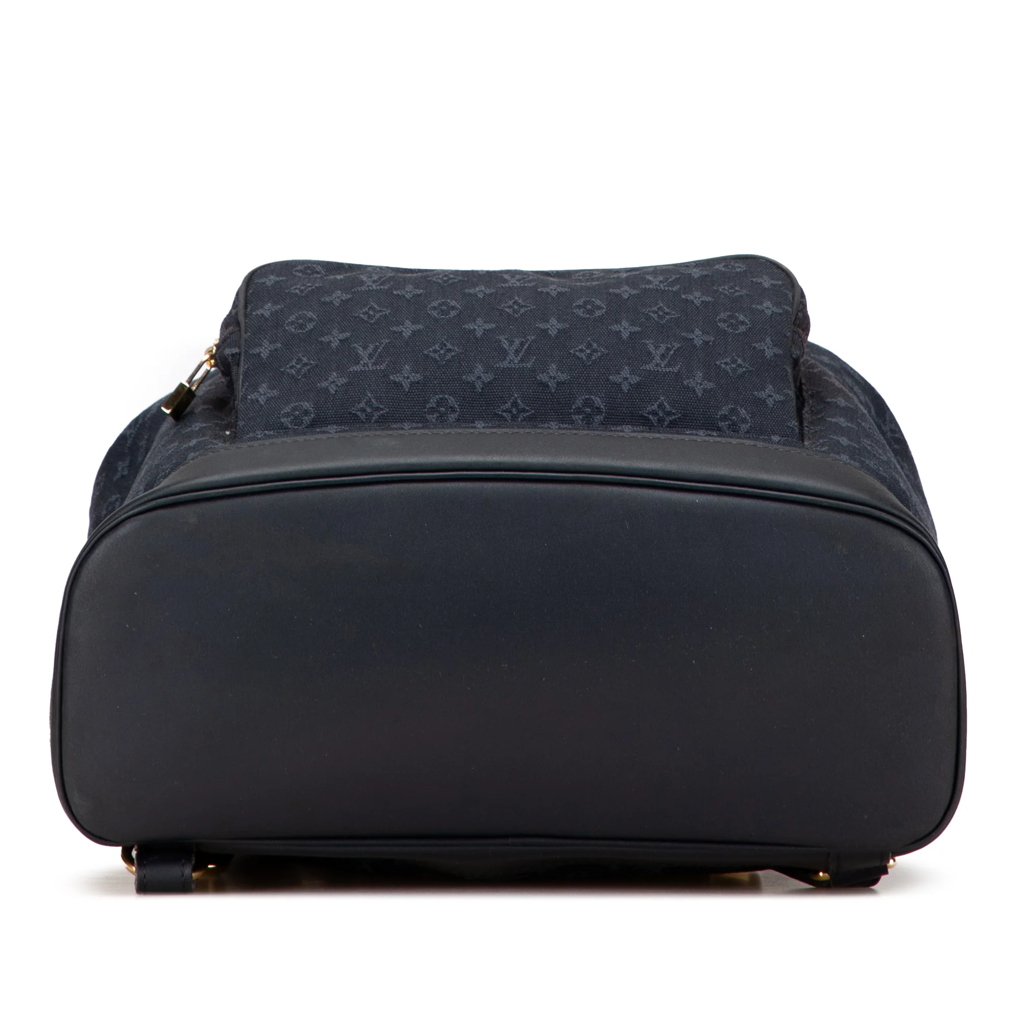 Louis Vuitton | Pre-Owned Monogram Mini Lin Montsouris GM | Blue/Dark Blue - Image 6