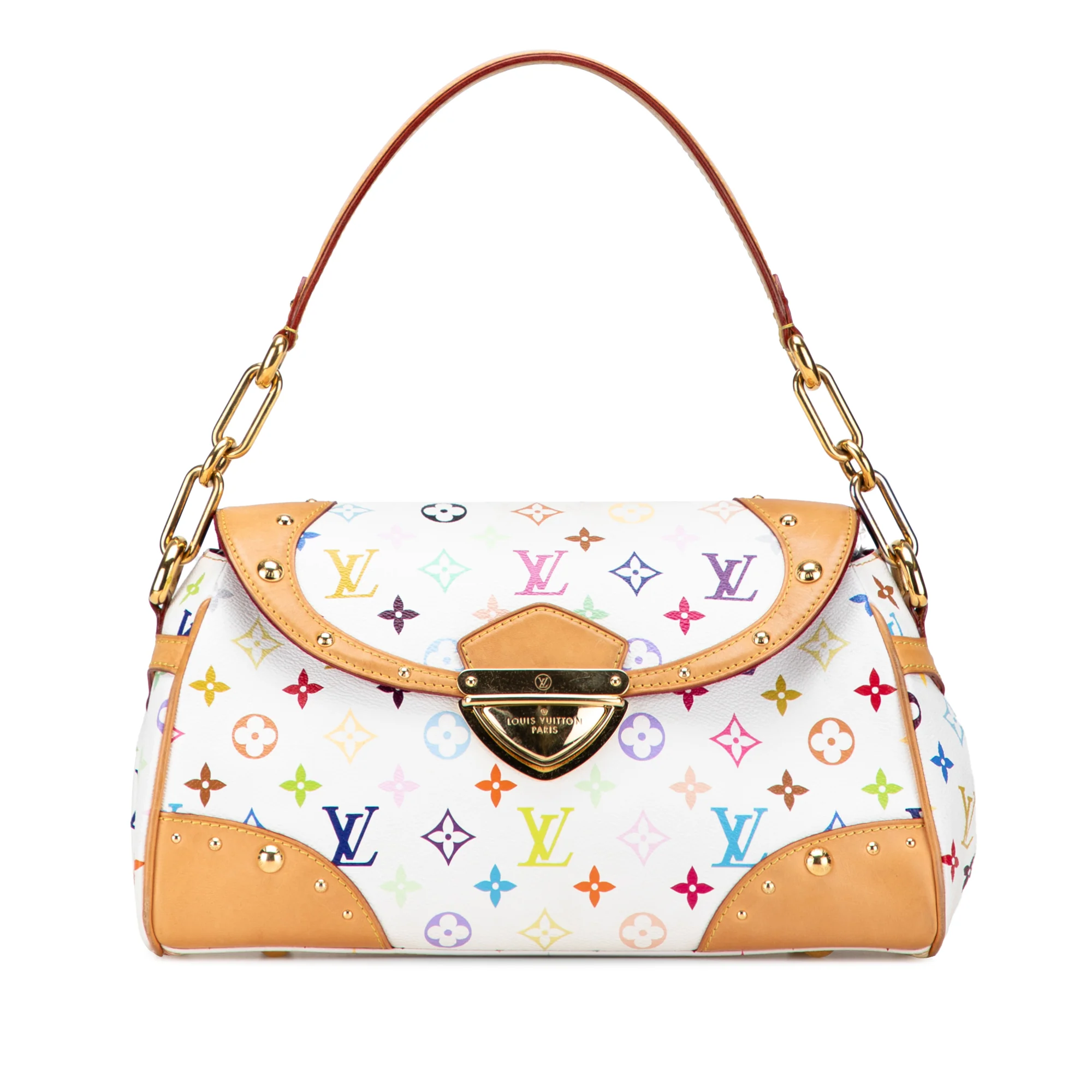 Louis Vuitton | Pre-Owned Monogram Multicolore Beverly MM | White