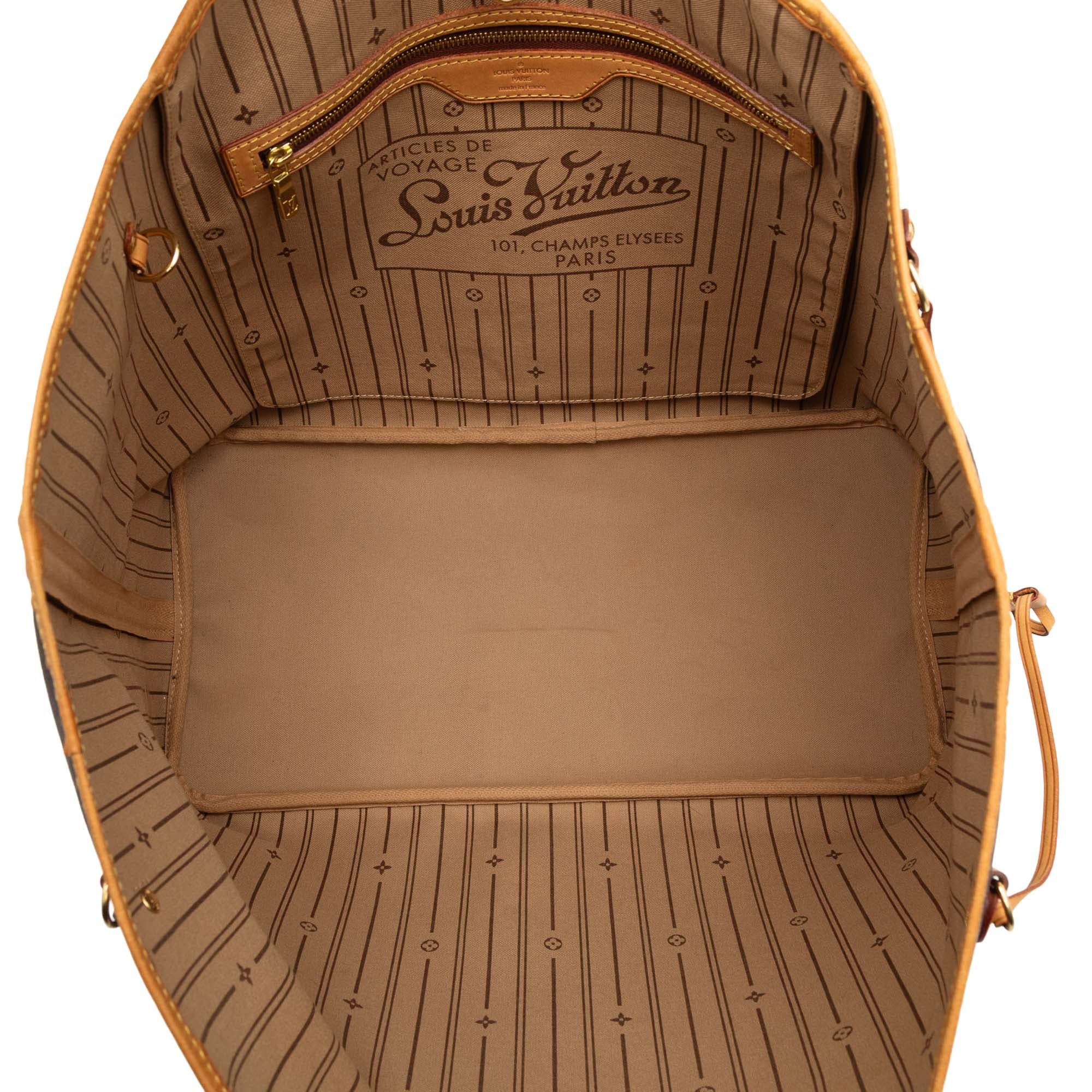 Louis Vuitton | Pre-Owned Monogram Neverfull GM | Brown - Image 4