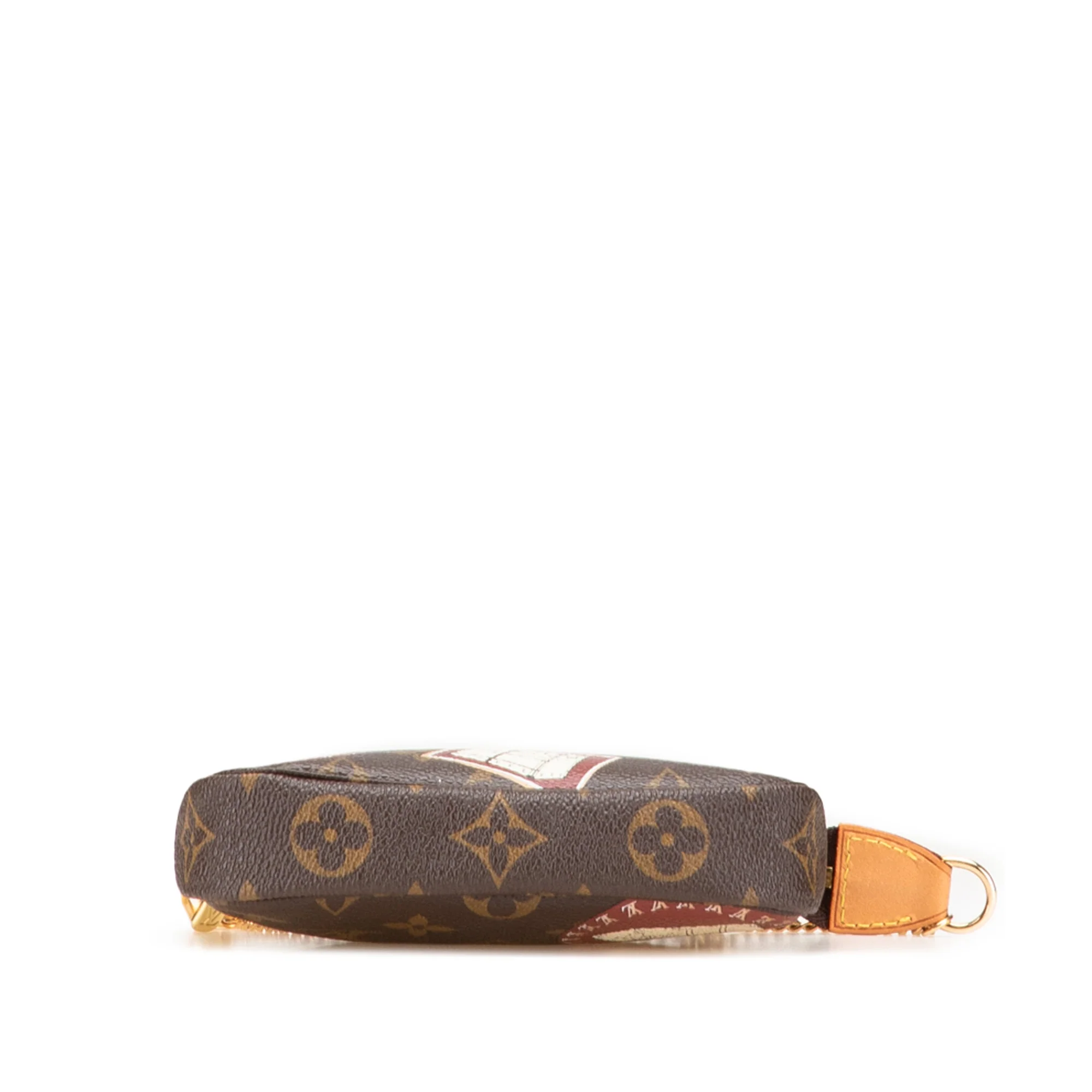 Louis Vuitton | Pre-Owned Monogram Patch Mini Pochette Accessoires | Brown - Image 4