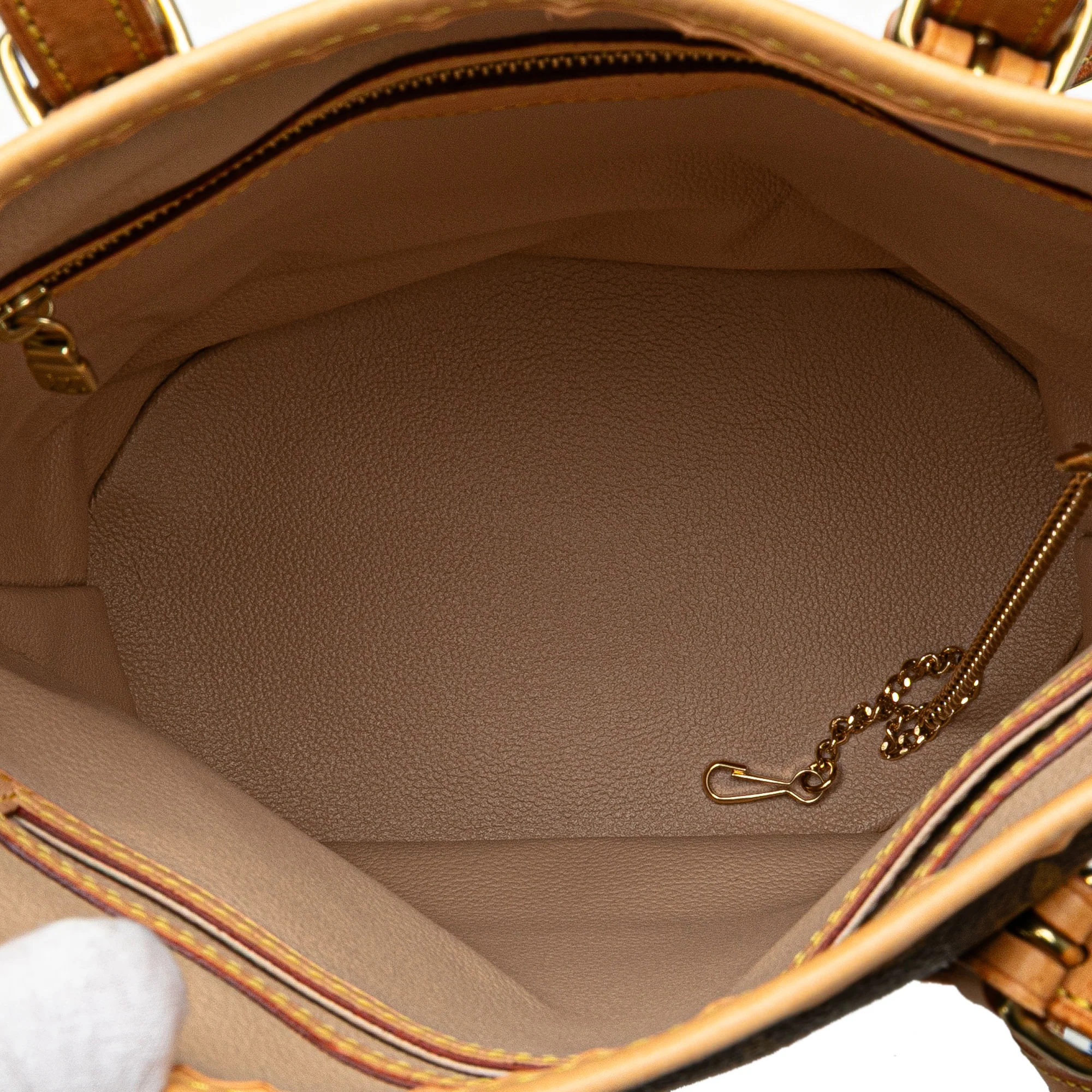 Louis Vuitton | Pre-Owned Monogram Petit Bucket | Brown - Image 8