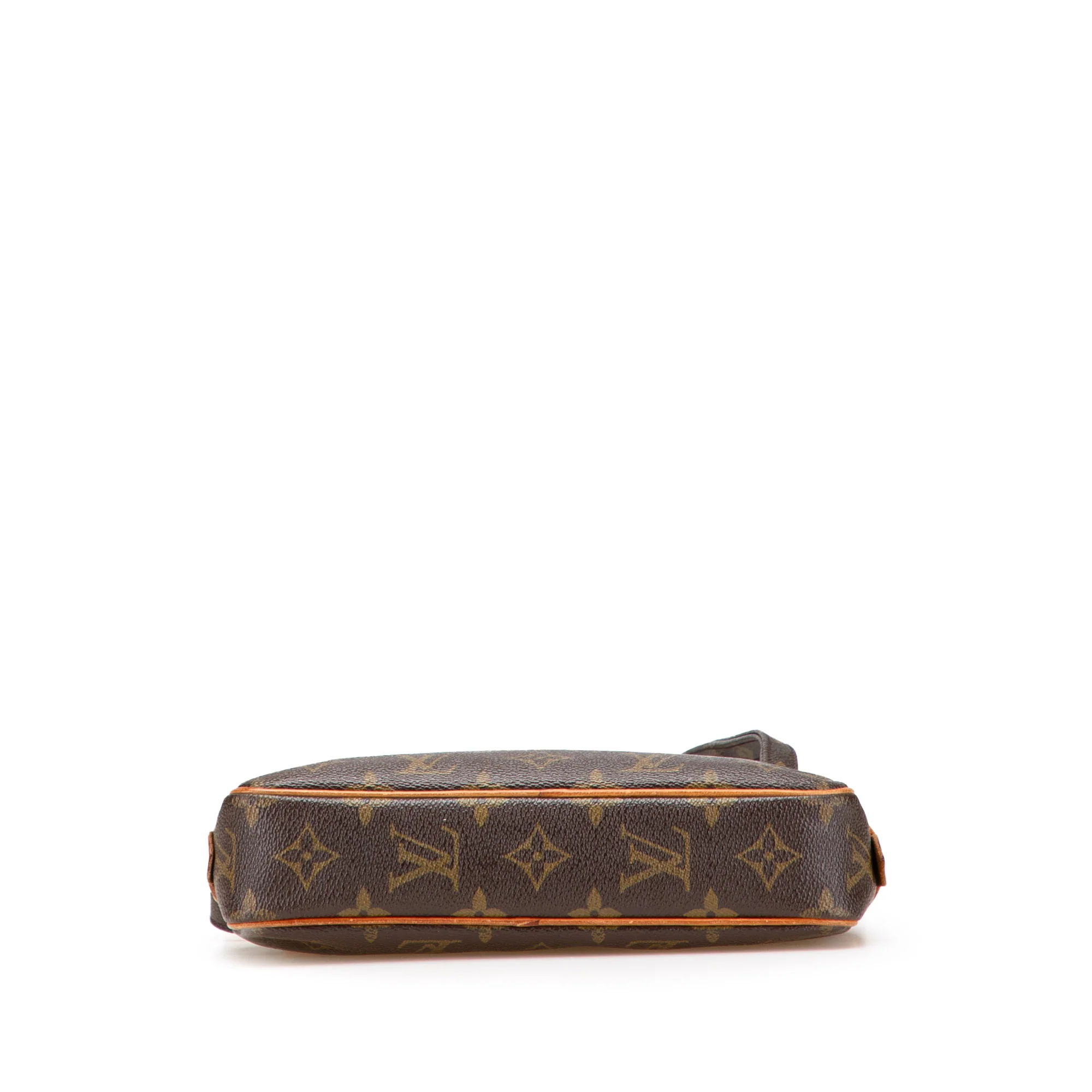 Louis Vuitton | Pre-Owned Monogram Pochette Marly Bandouliere | Brown - Image 4