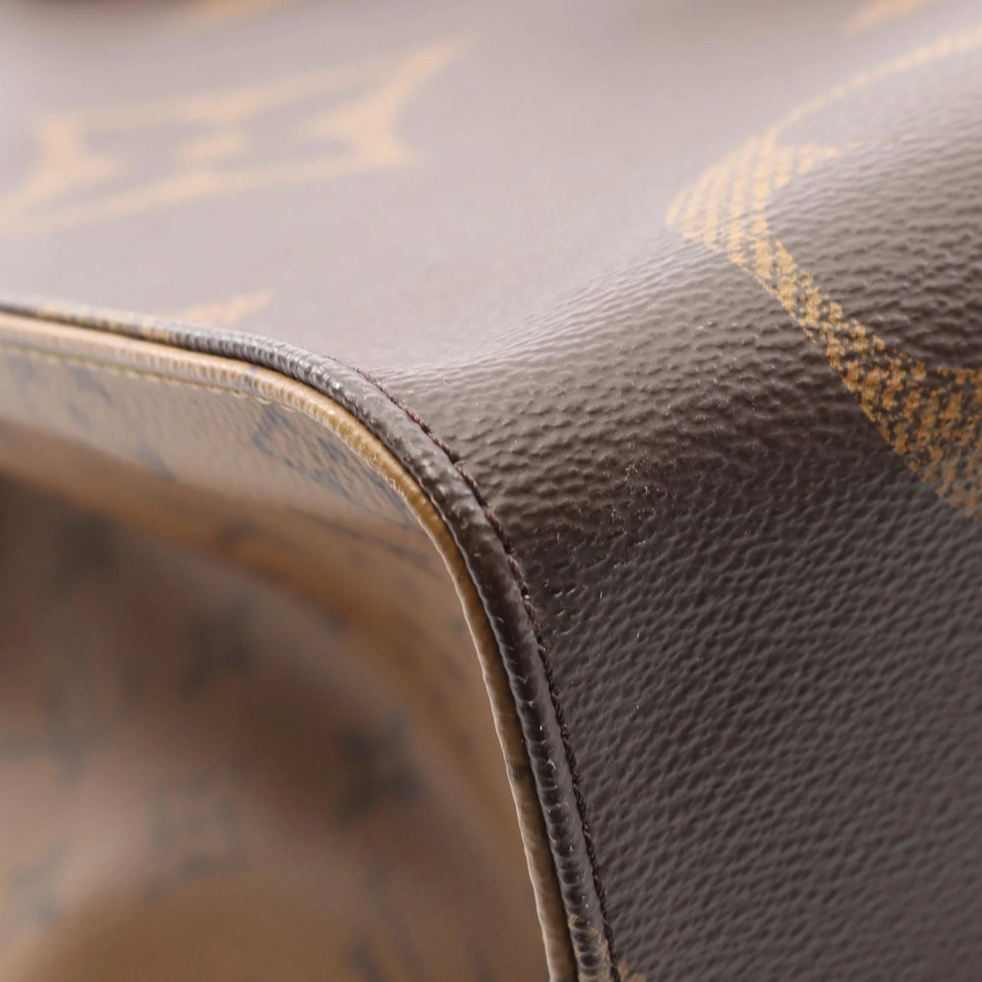 Louis Vuitton | Pre-Owned Monogram Reverse Giant OnTheGo GM - II | Brown - Image 7