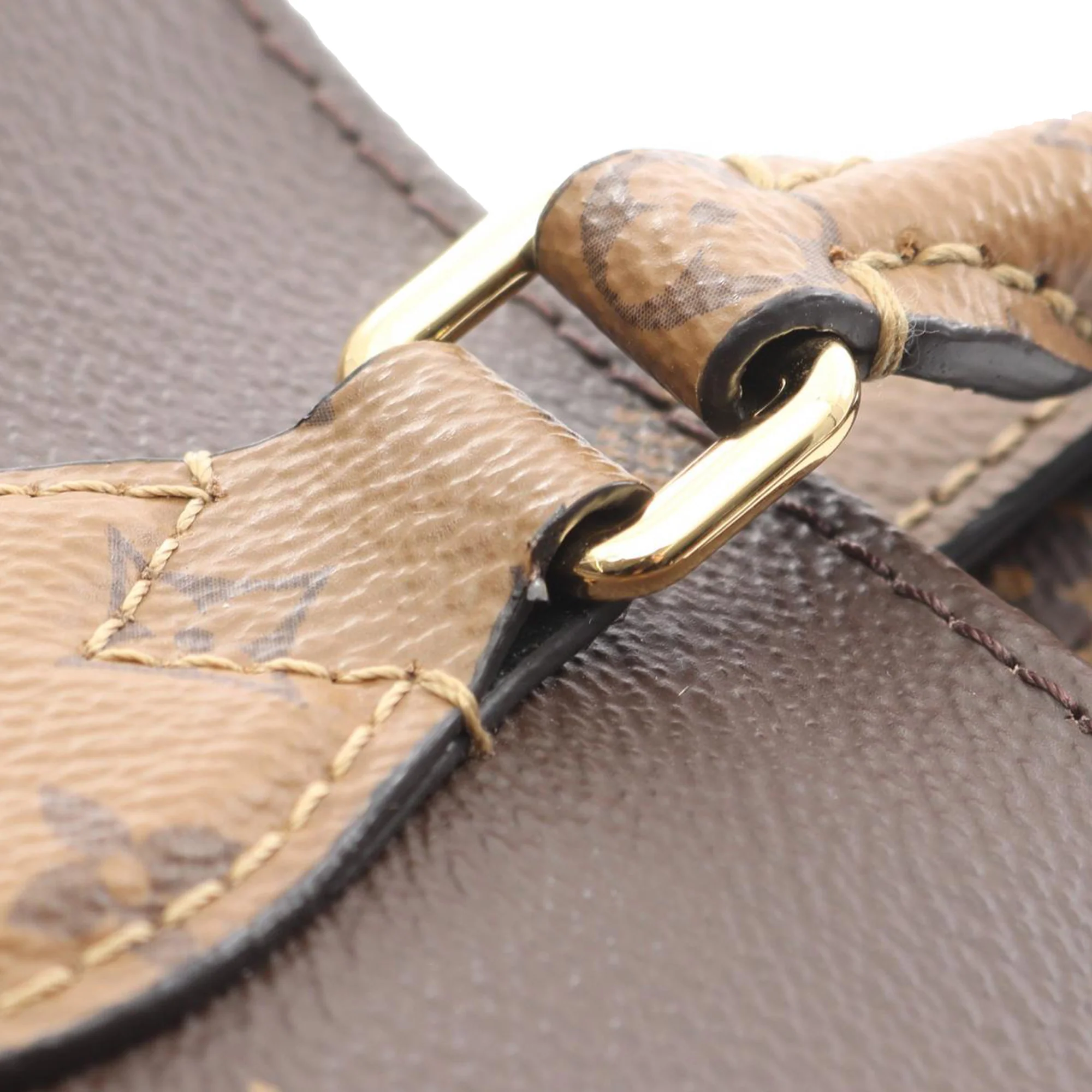 Louis Vuitton | Pre-Owned Monogram Reverse Giant OnTheGo GM - III | Brown - Image 4