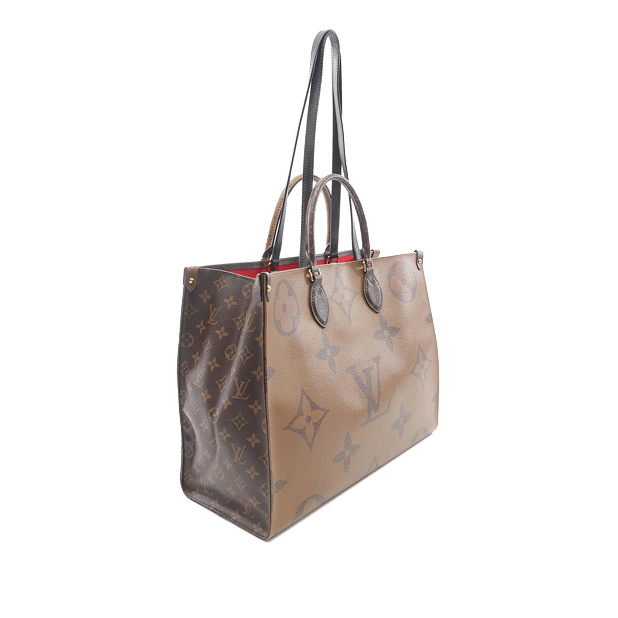 Louis Vuitton | Pre-Owned Monogram Reverse Giant OnTheGo GM - IV | Brown - Image 4