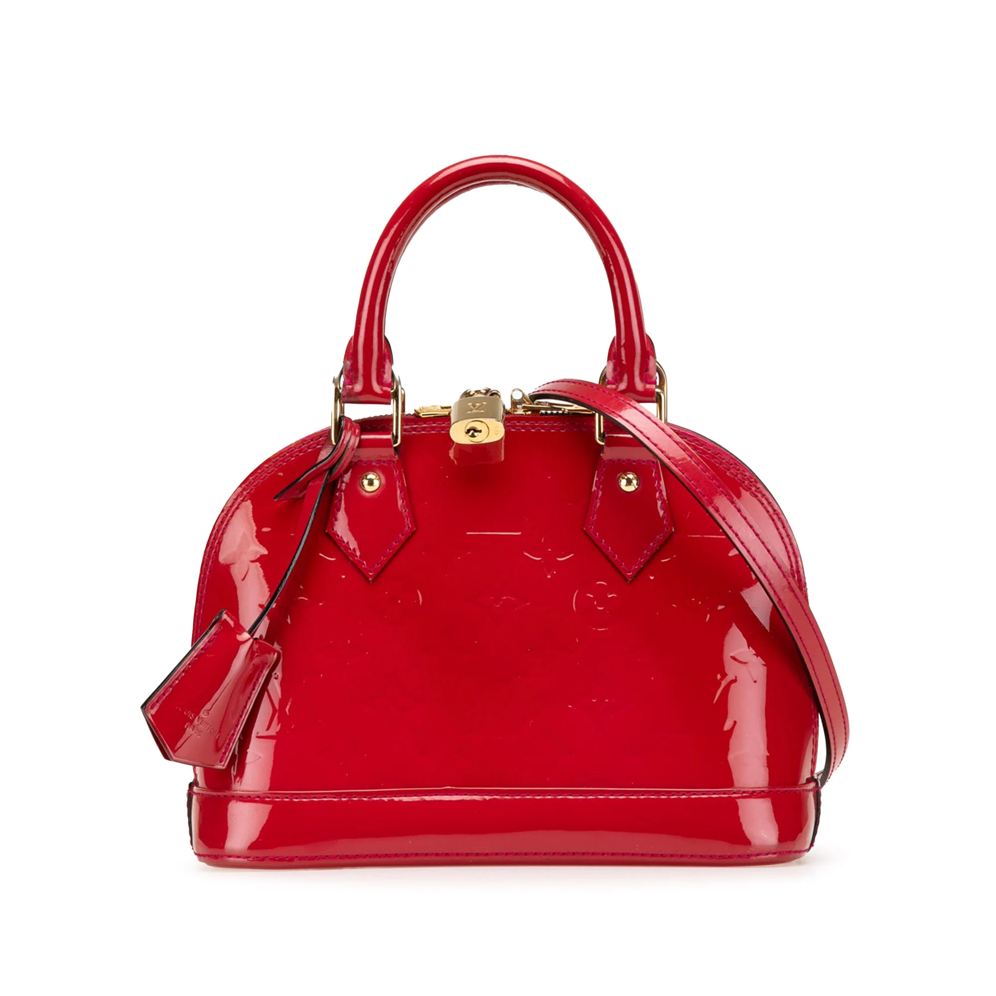 Louis Vuitton | Pre-Owned Monogram Vernis Alma BB | Red