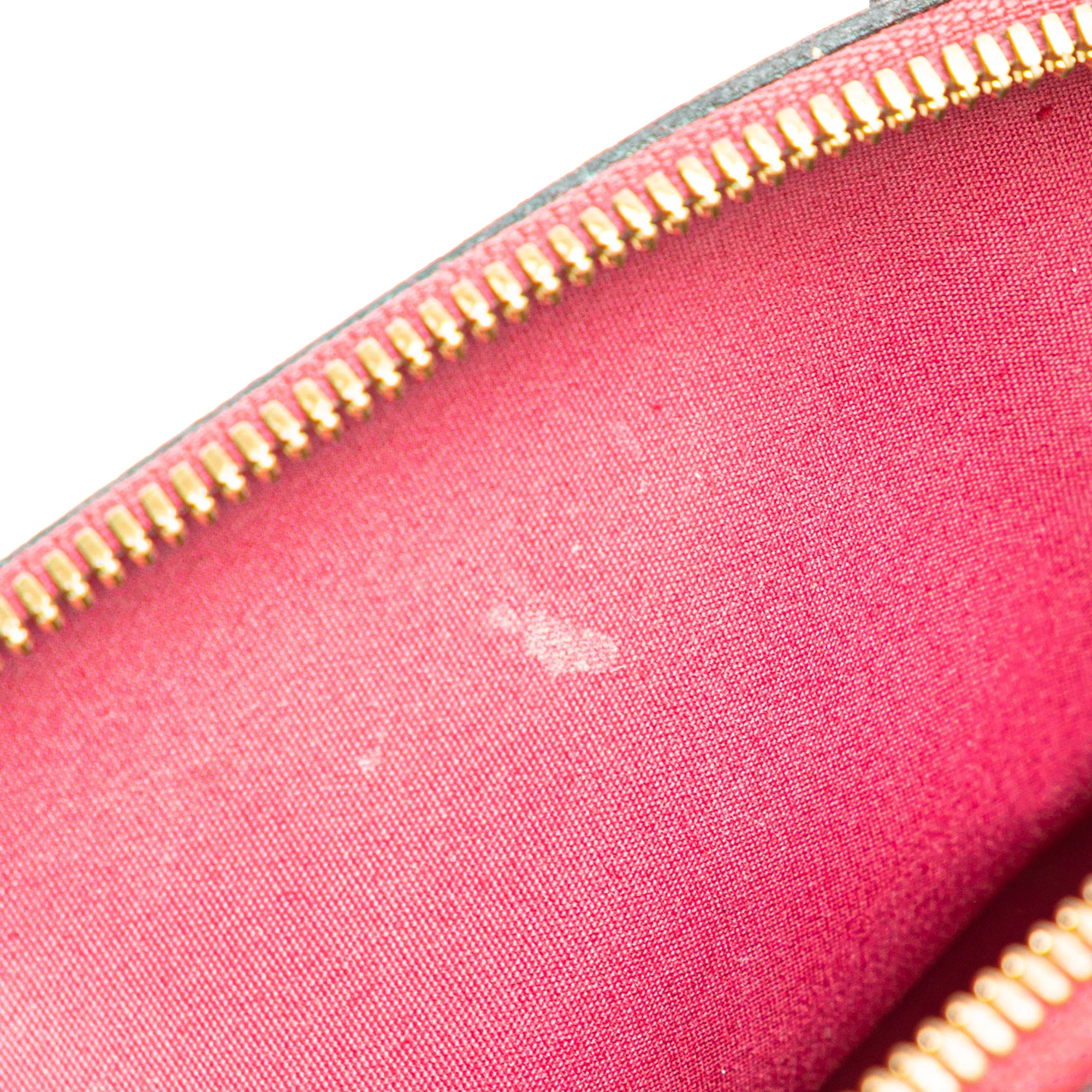 Louis Vuitton | Pre-Owned Monogram Vernis Alma BB | Red - Image 12