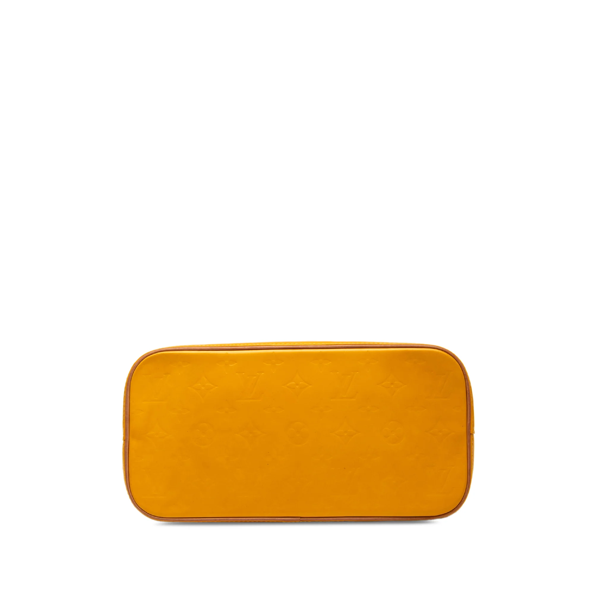 Louis Vuitton | Pre-Owned Monogram Vernis Houston | Yellow/Light Yellow - Image 4