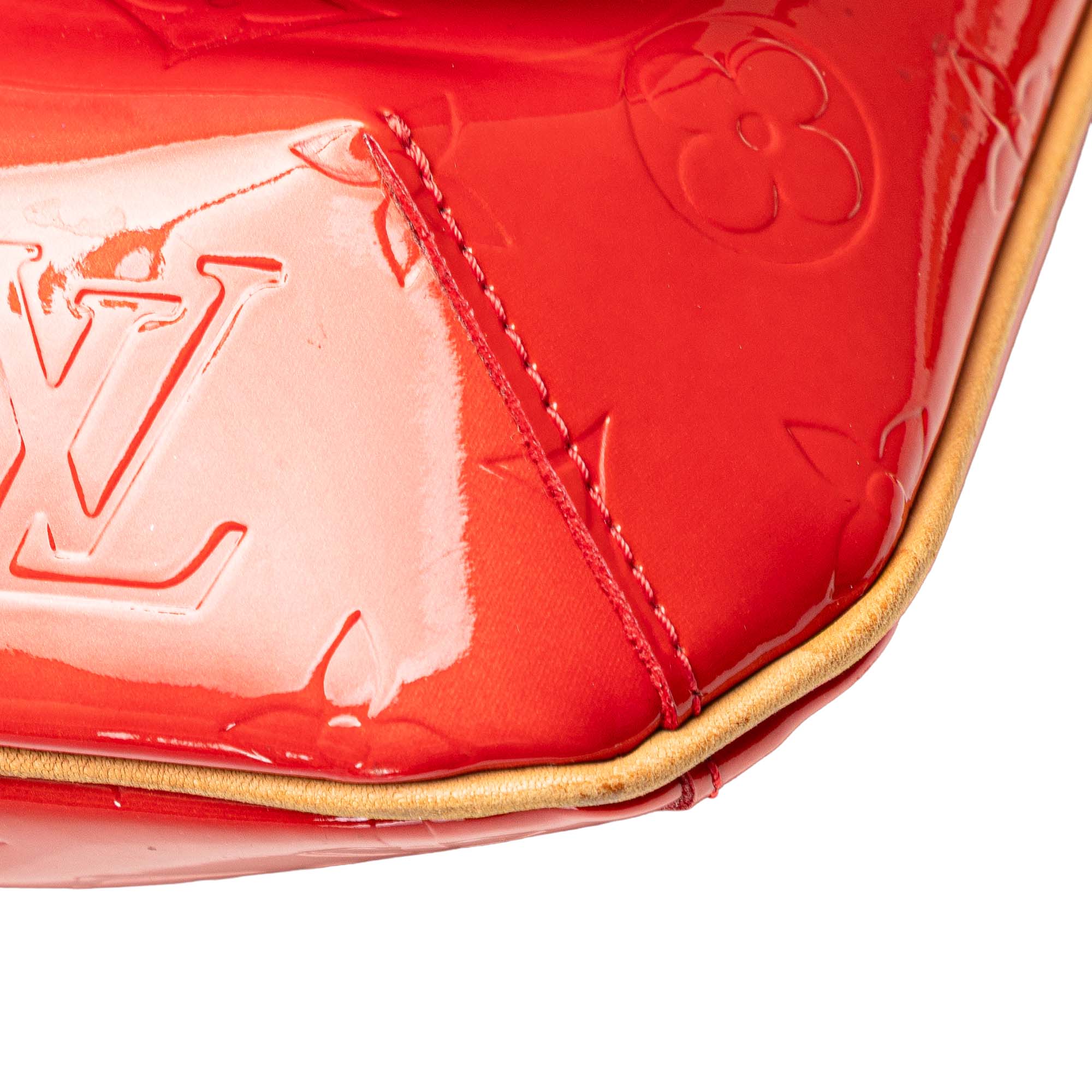 Louis Vuitton | Pre-Owned Monogram Vernis Thompson Street | Red - Image 11