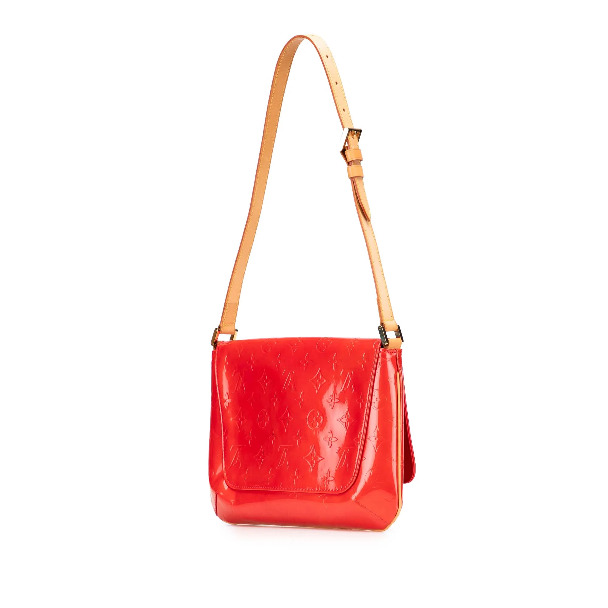 Louis Vuitton | Pre-Owned Monogram Vernis Thompson Street | Red - Image 5