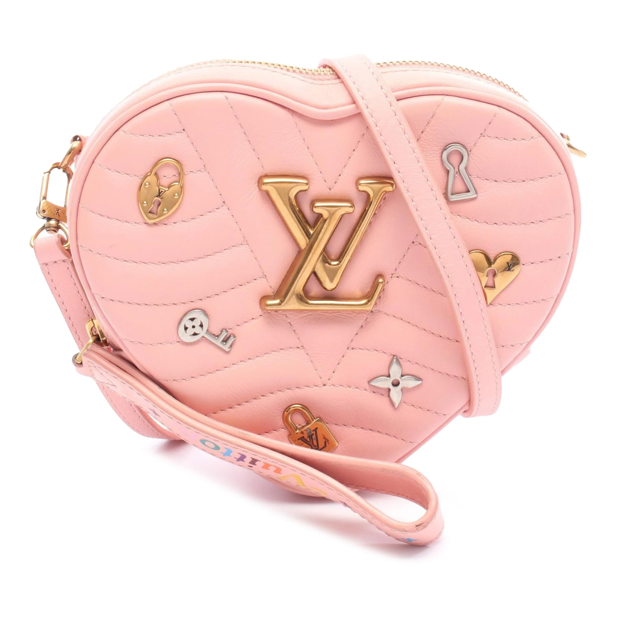 Louis Vuitton | Pre-Owned New Wave Heart Crossbody | Pink