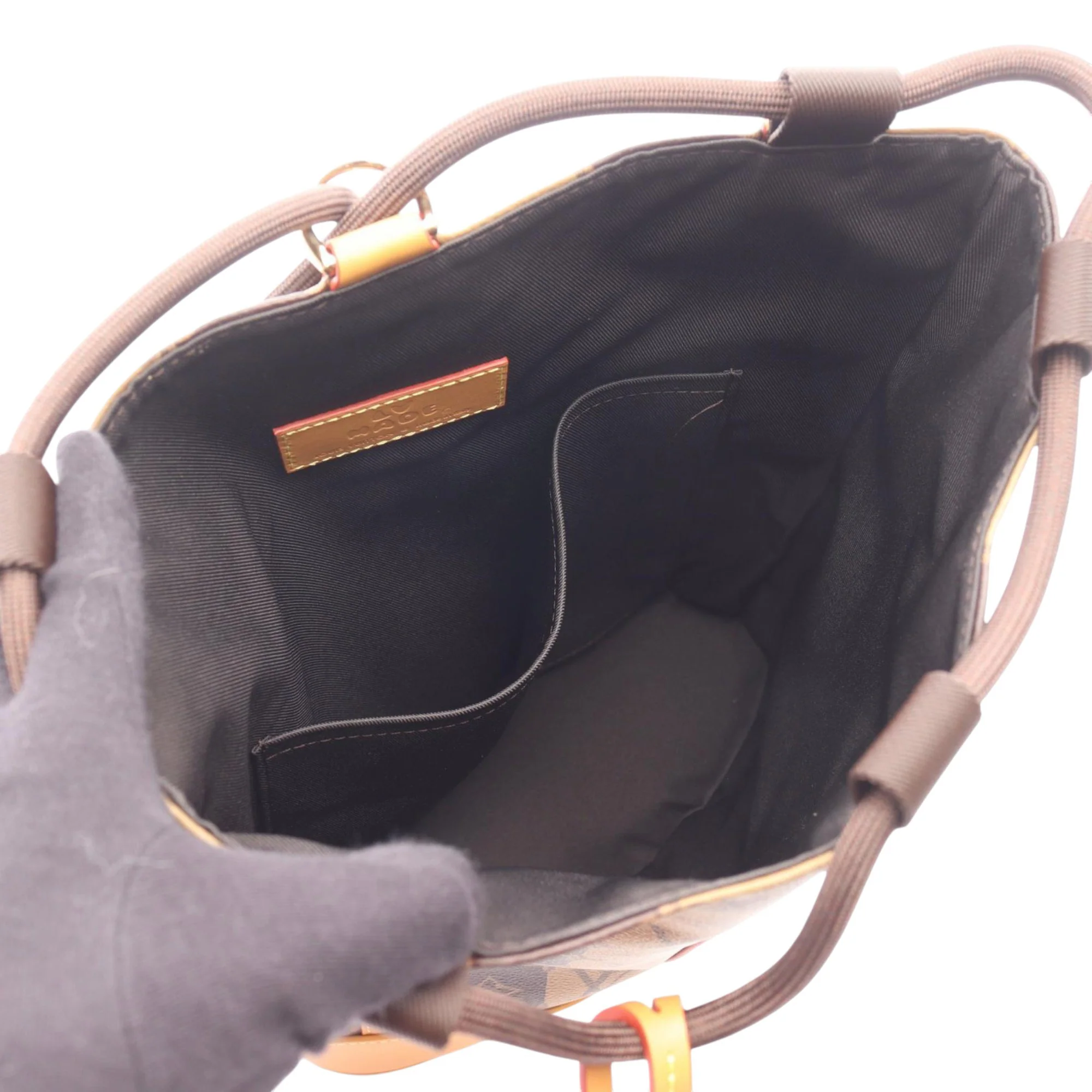 Louis Vuitton | Pre-Owned Nigo Monogram Reverse Randonnee Backpack | Brown - Image 3