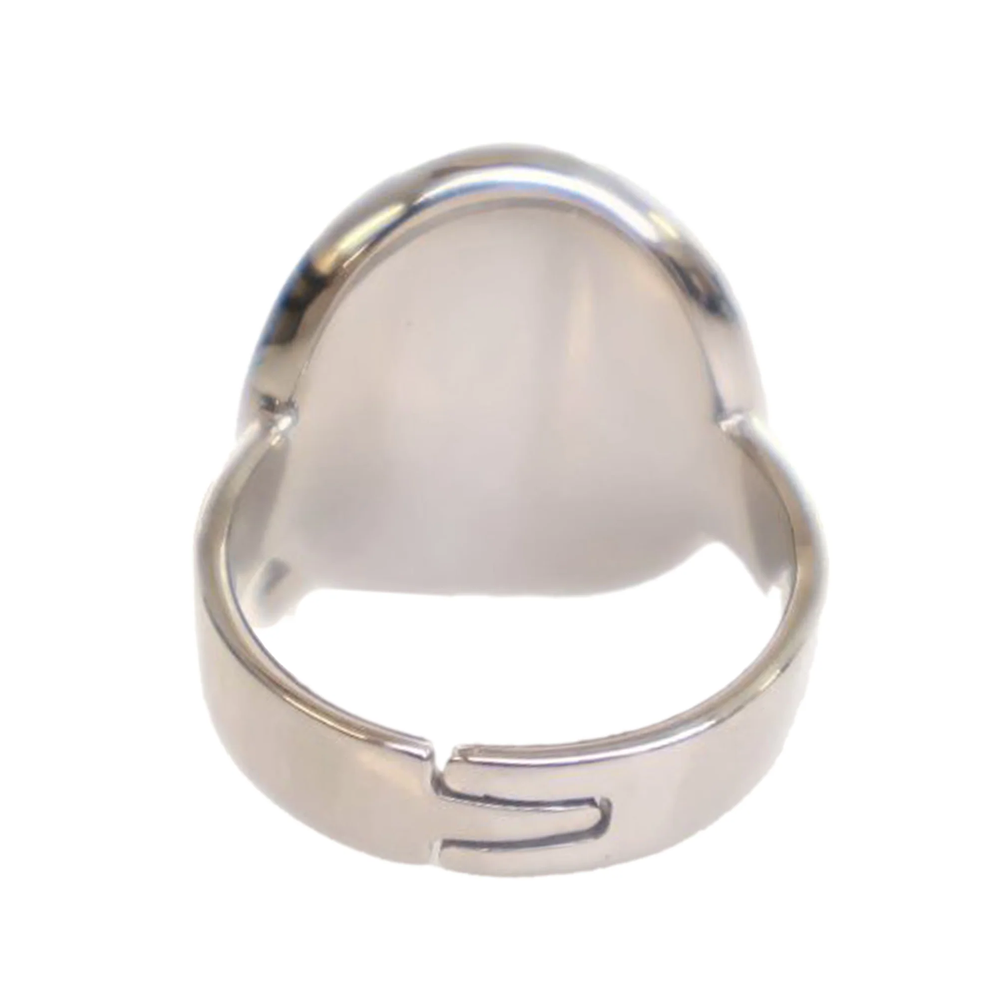 Louis Vuitton | Pre-Owned Silver Plated Enamel Fairytale Ring | Silver/BlueBlue - Image 2