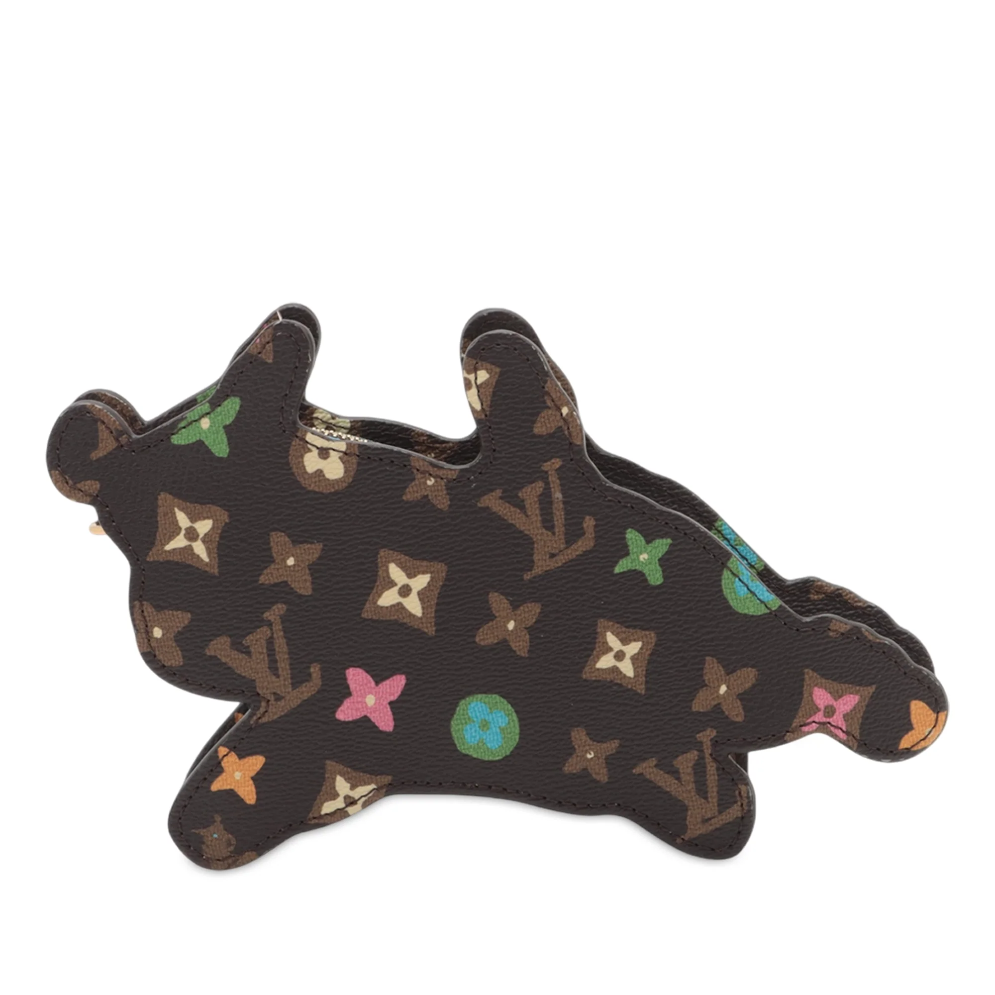 Louis Vuitton | Pre-Owned Tyler The Creator Monogram Craggy Dog On Strap Wearable Wallet | Brown - Image 2