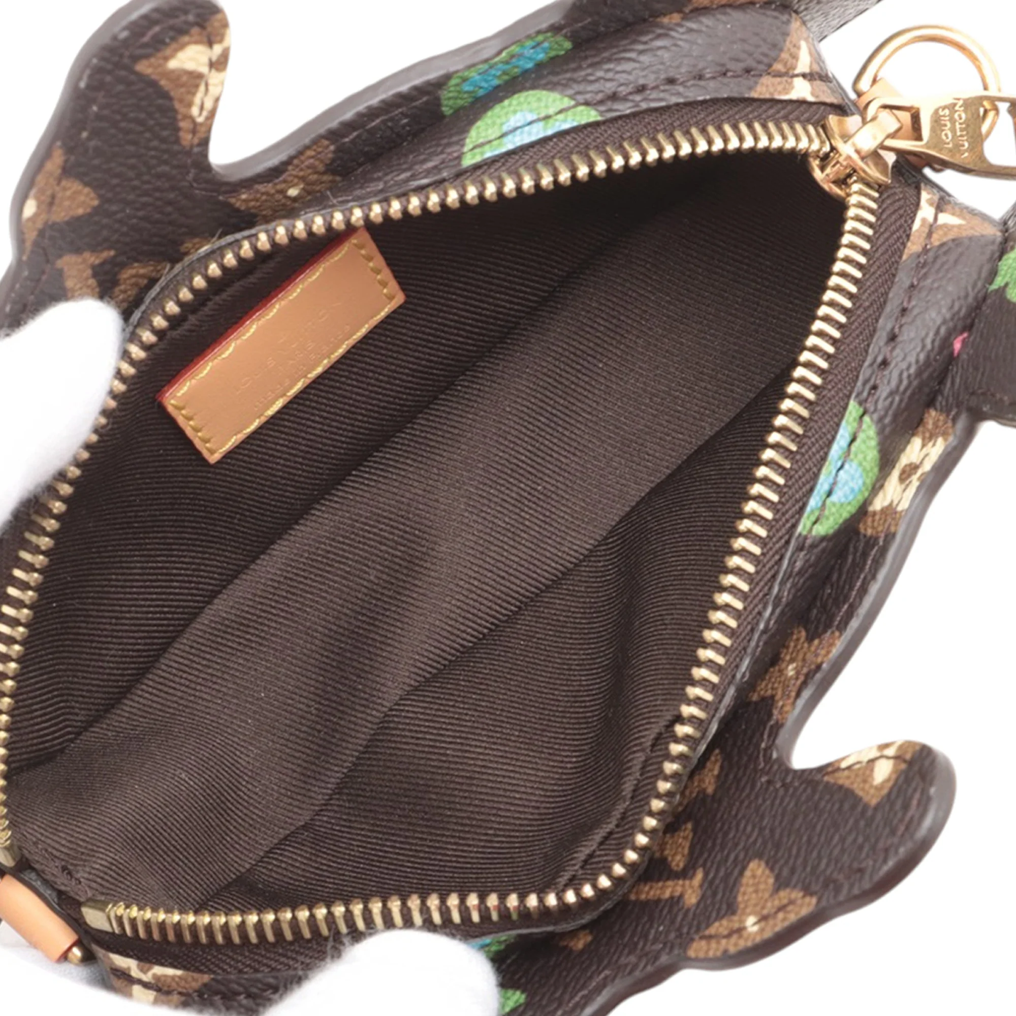 Louis Vuitton | Pre-Owned Tyler The Creator Monogram Craggy Dog On Strap Wearable Wallet | Brown - Image 3