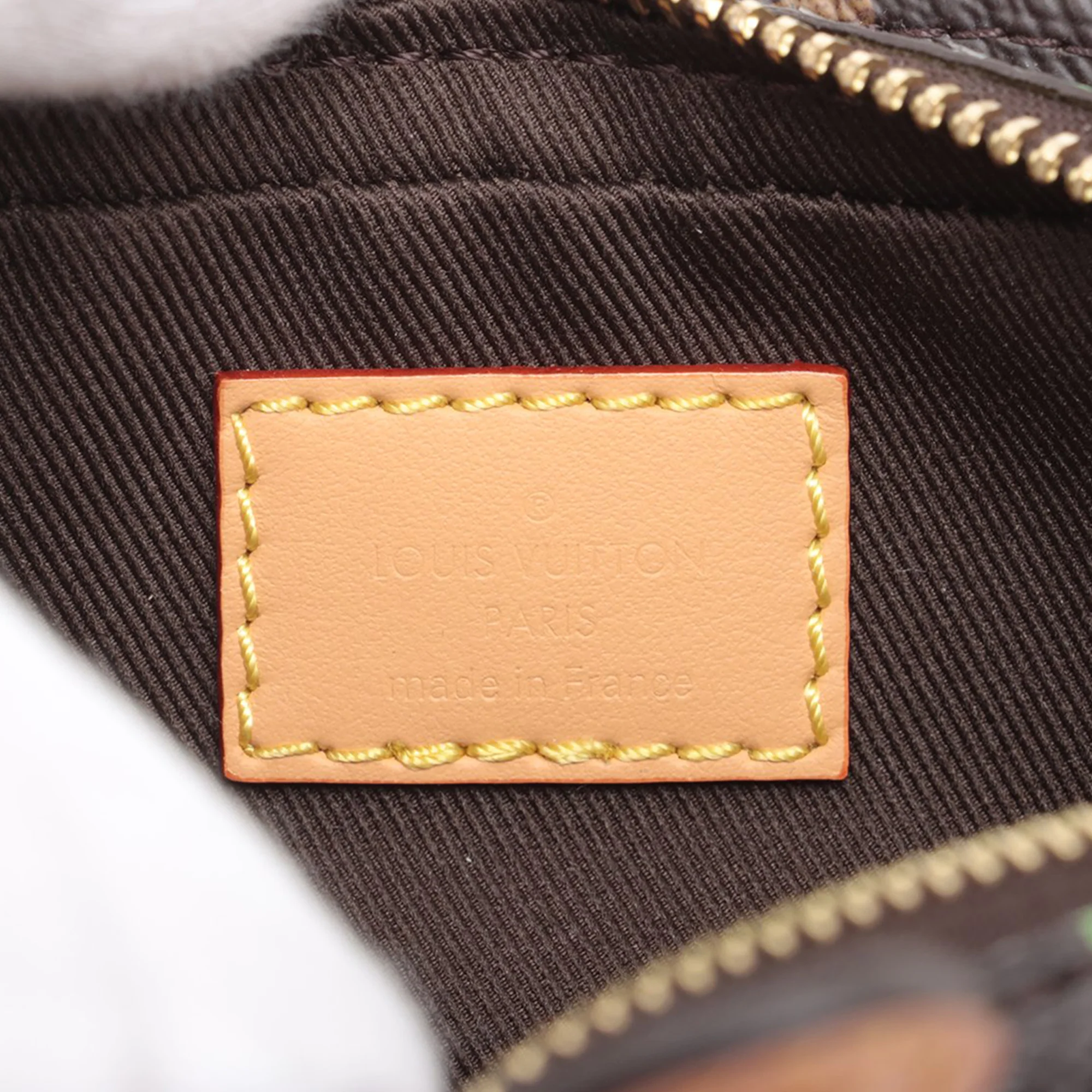Louis Vuitton | Pre-Owned Tyler The Creator Monogram Craggy Dog On Strap Wearable Wallet | Brown - Image 4
