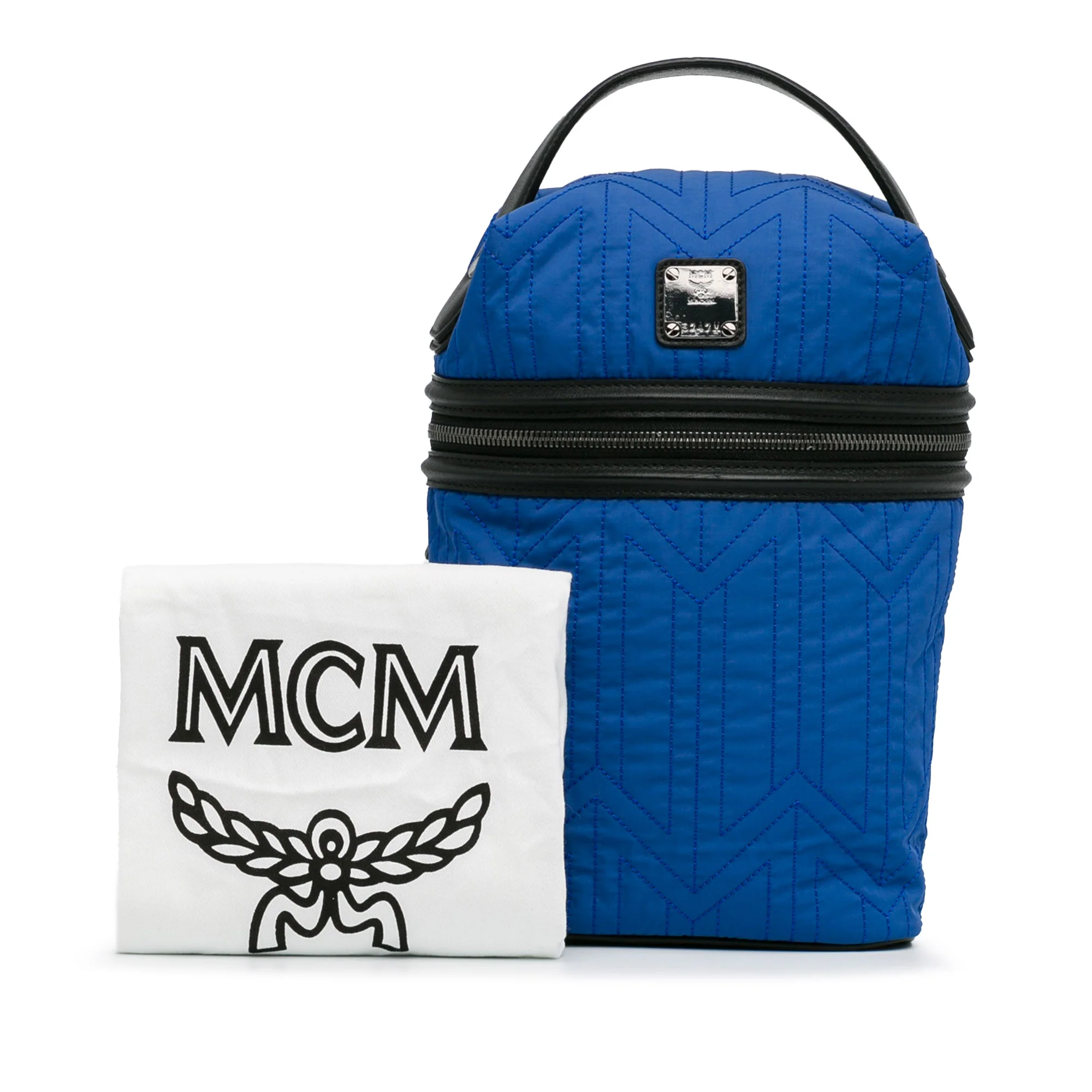 MCM | Pre-Owned x Christopher Raeburn Nylon Jet Pack | Blue - Image 7