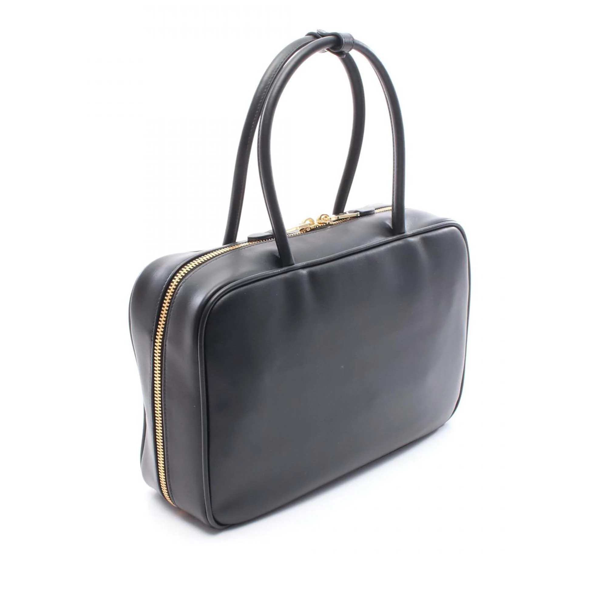 Miu Miu | Pre-Owned Calfskin Beau Top Handle | Black - Image 2
