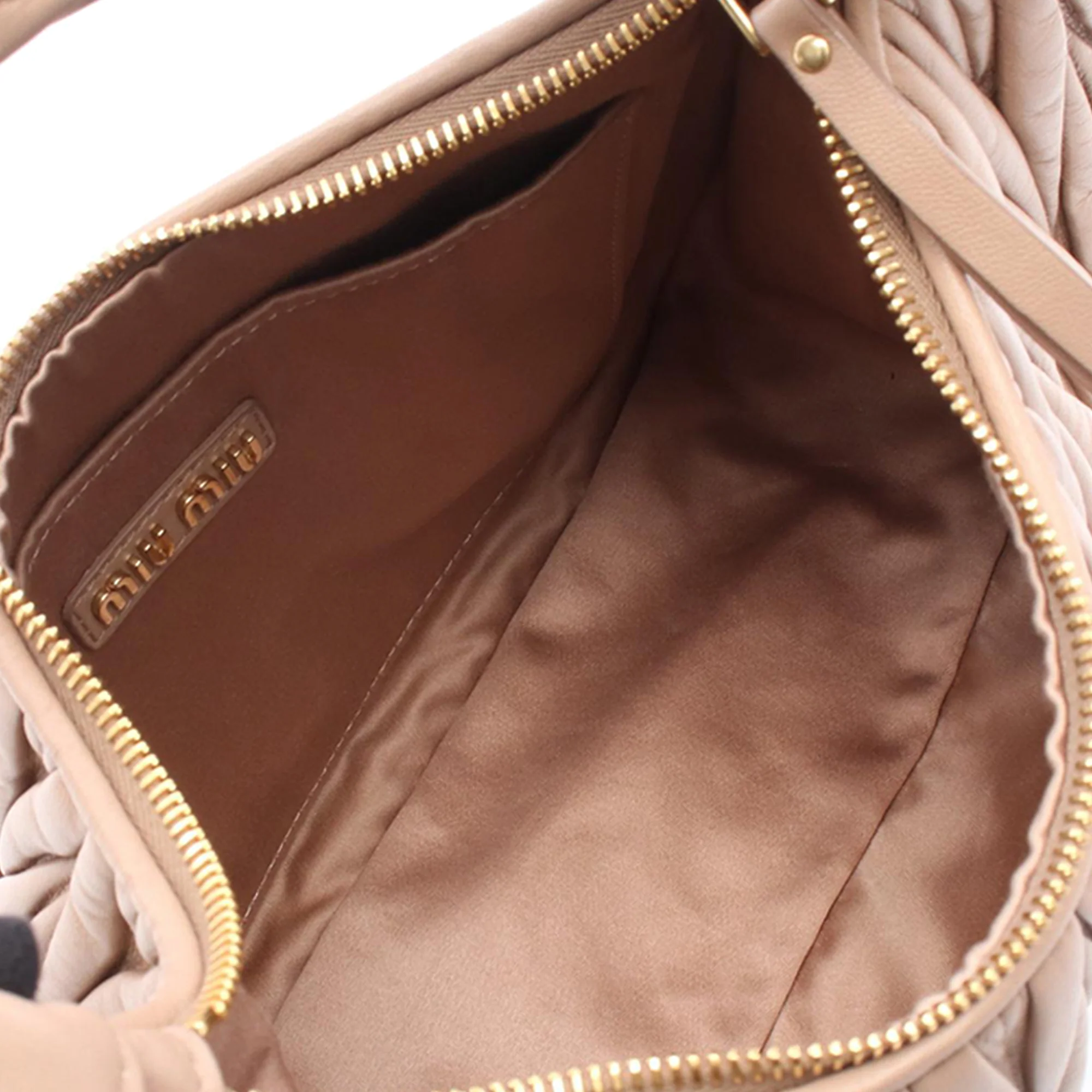 Miu Miu | Pre-Owned Leather Wonder Hobo | Pink - Image 3