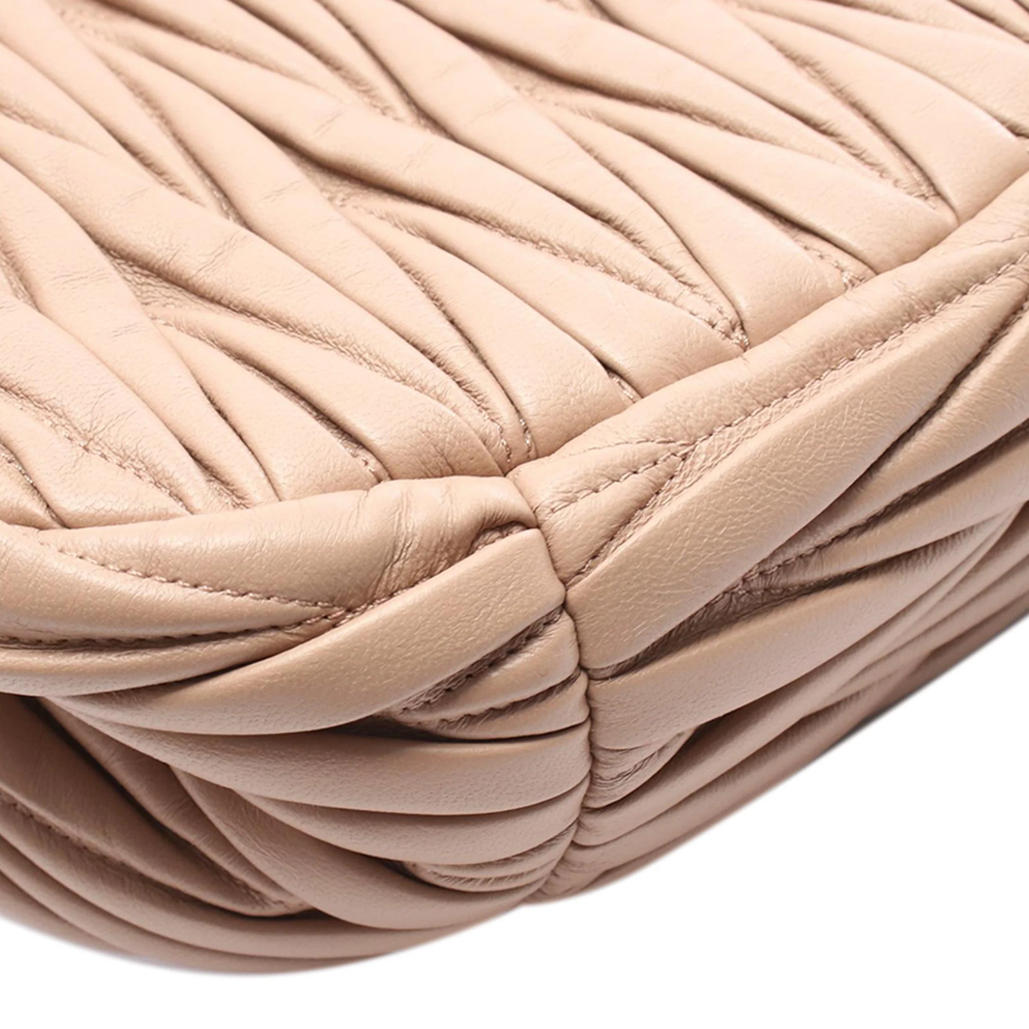 Miu Miu | Pre-Owned Leather Wonder Hobo | Pink - Image 5